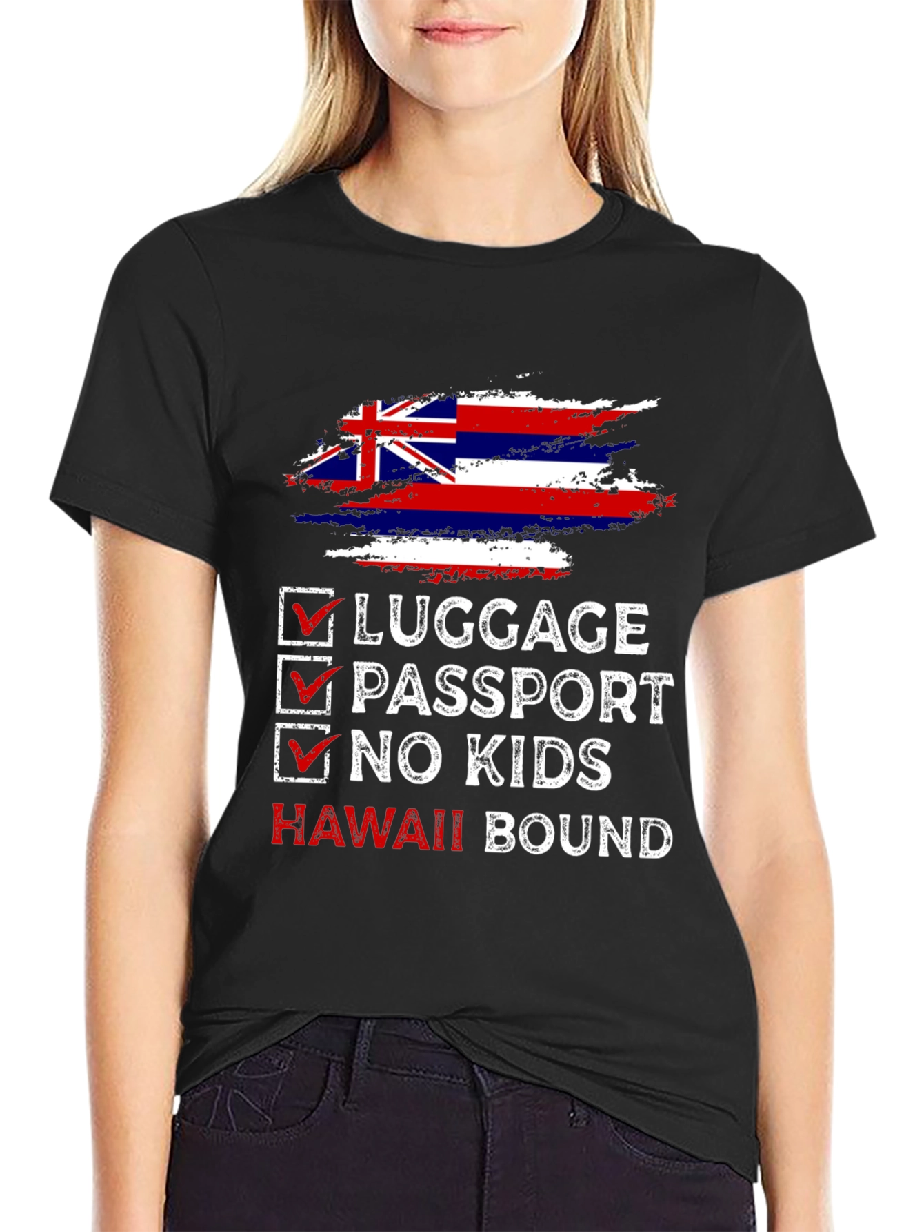 Hawaii Bound Checklist T-Shirt