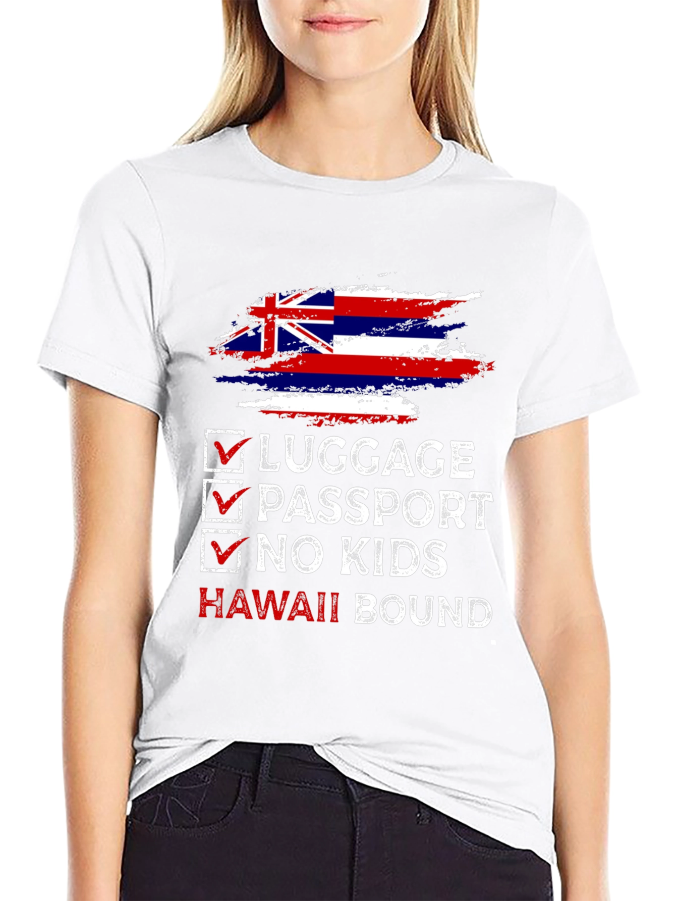 Hawaii Bound Checklist T-Shirt
