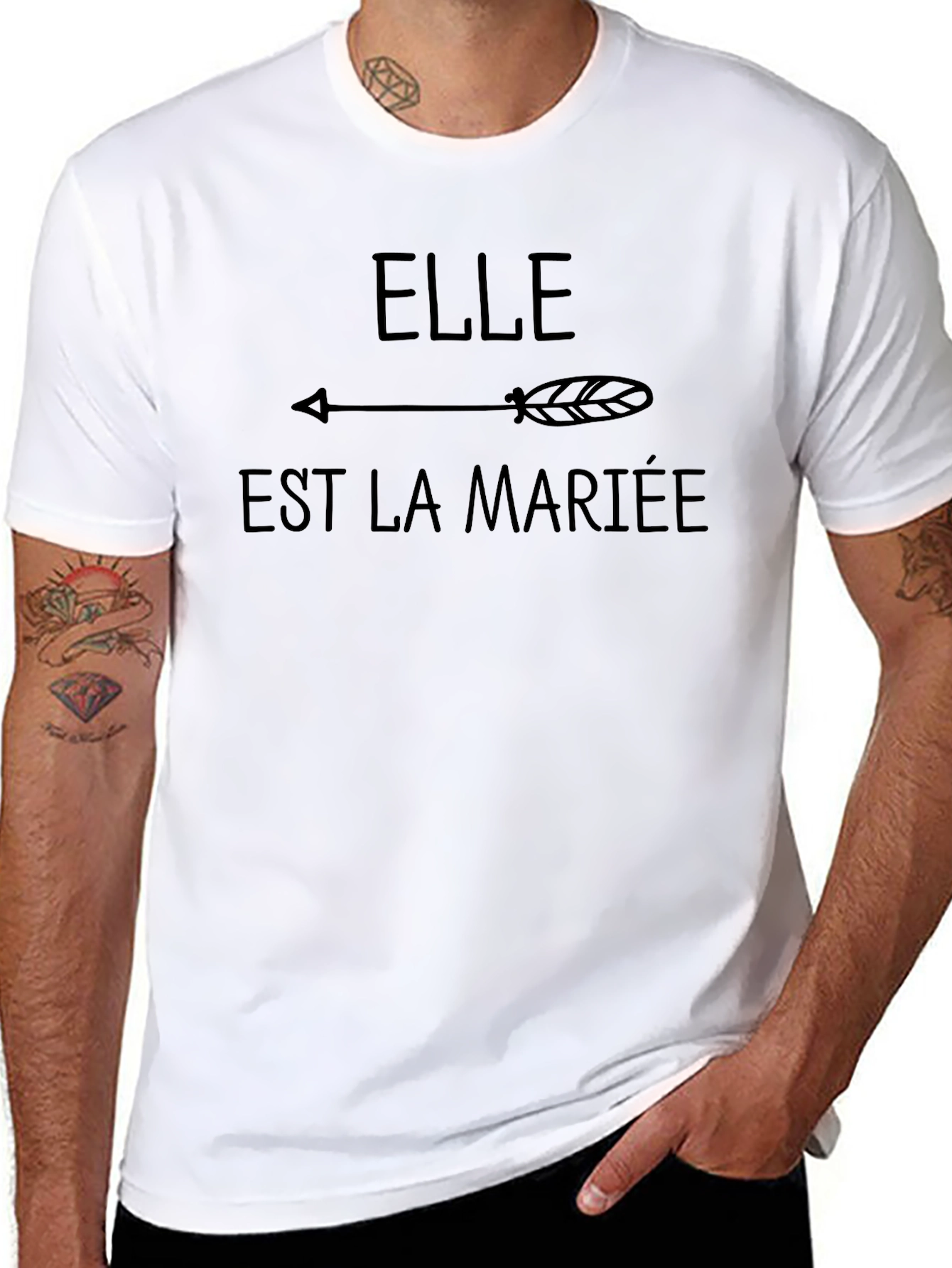 Elle Est La Mariée T-Shirt