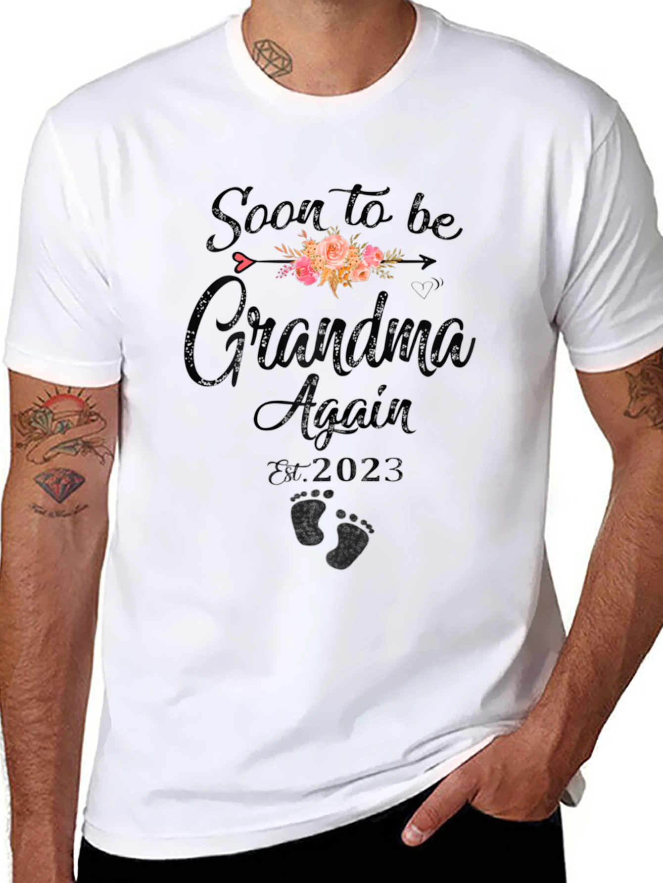 Soon to be Grandma Again Est 2023 T-Shirt