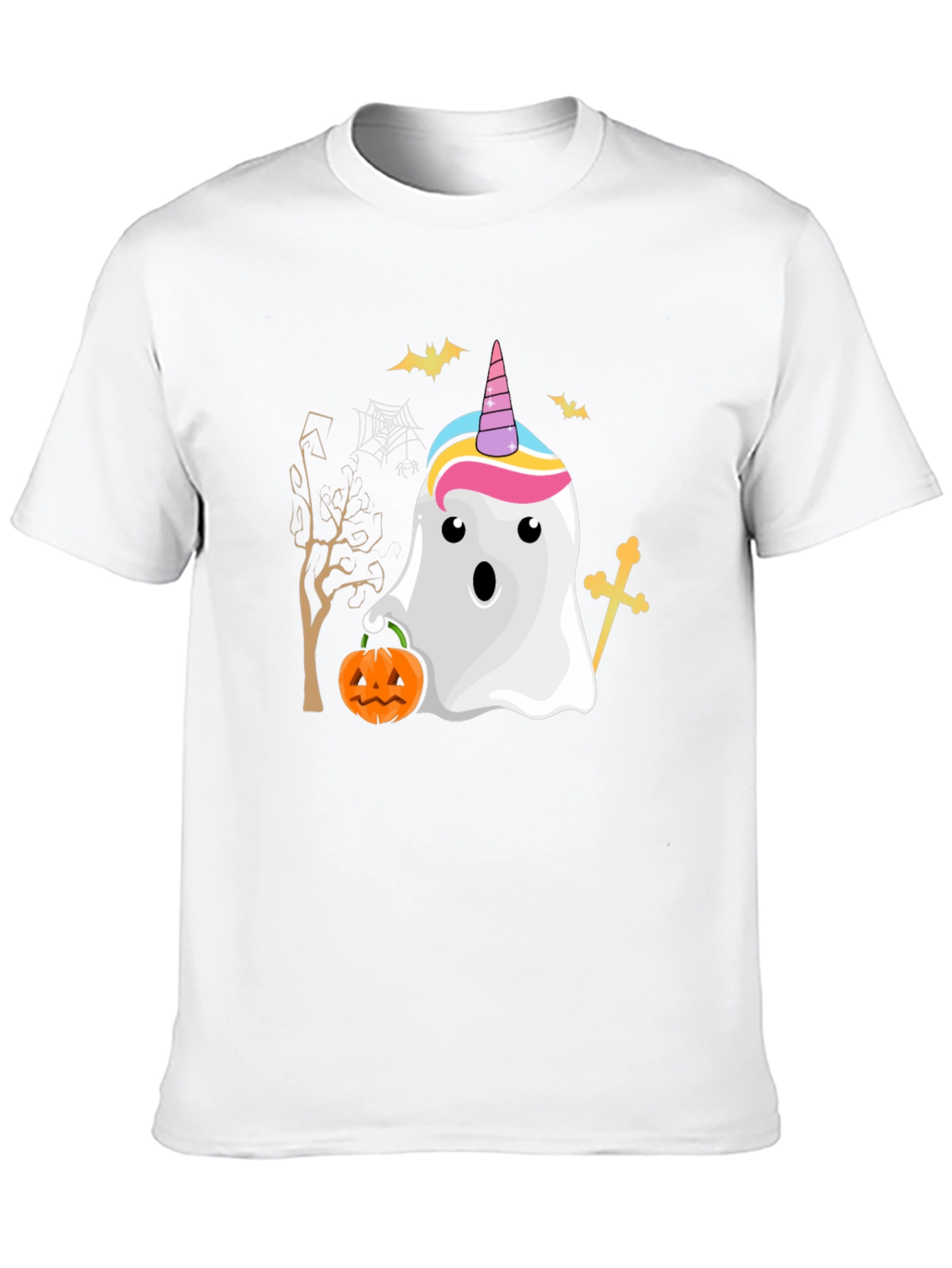 Halloween Ghost Unicorn T-Shirt