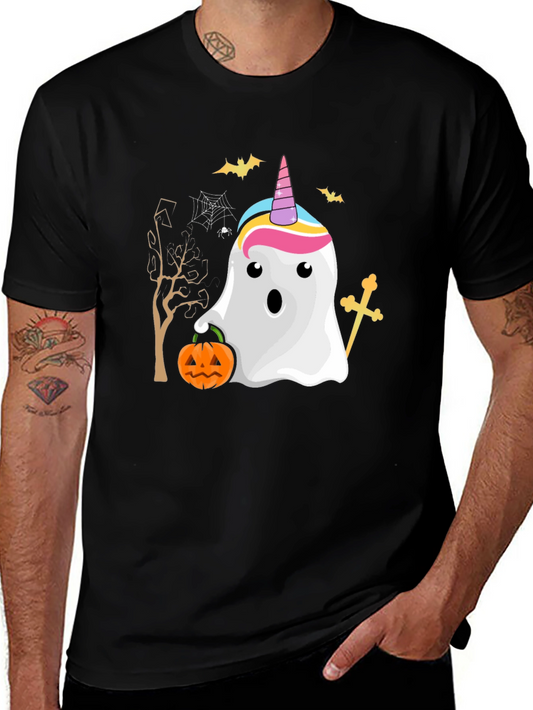 Halloween Ghost Unicorn T-Shirt
