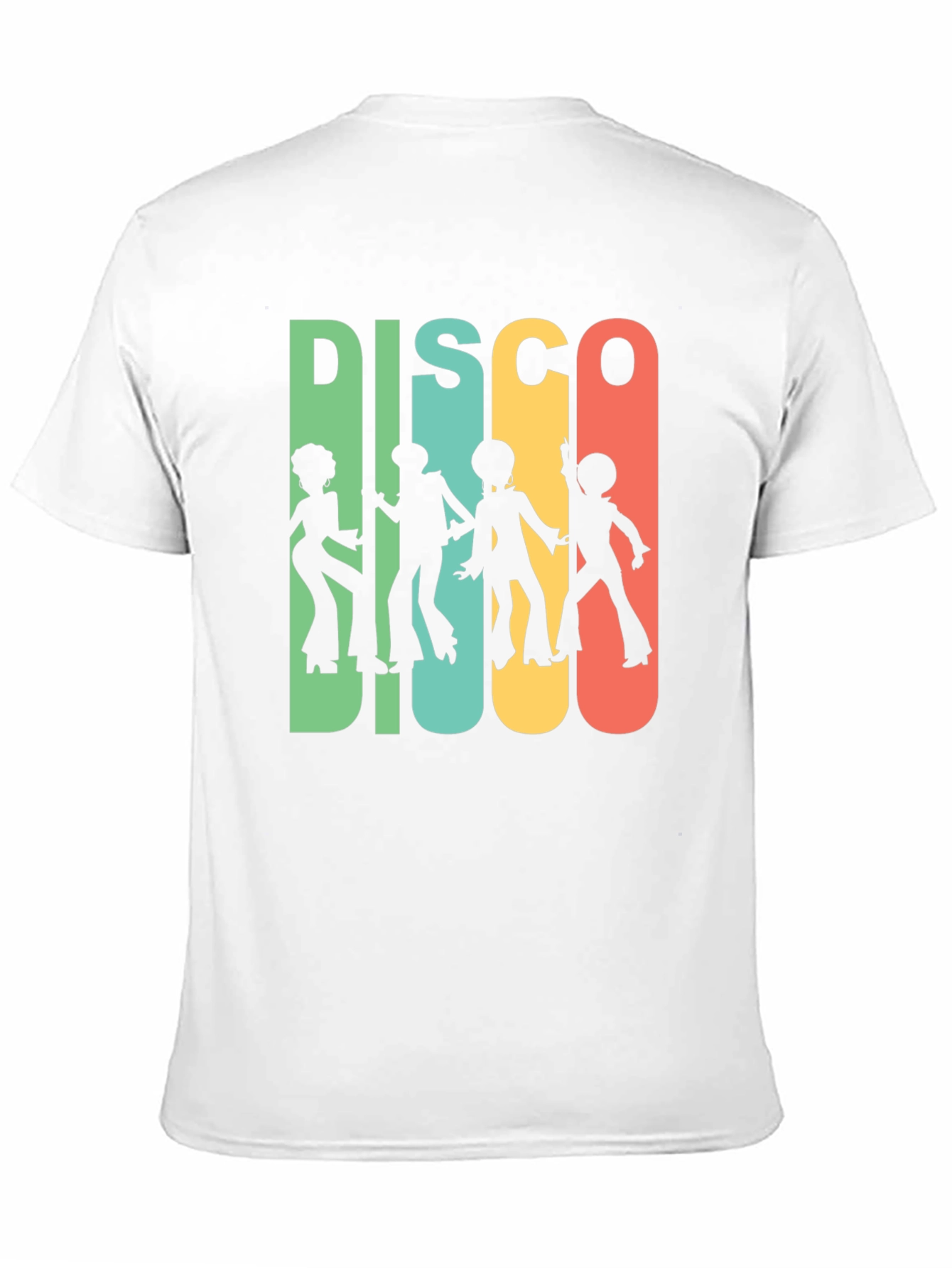 Retro Disco Silhouette Graphic Tee