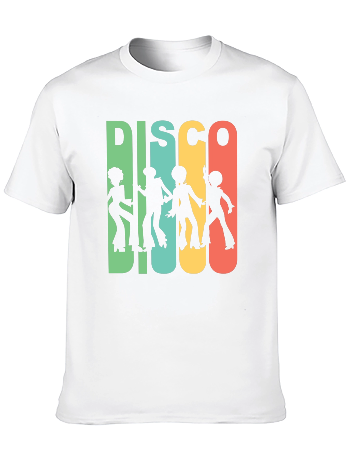 Retro Disco Silhouette Graphic Tee