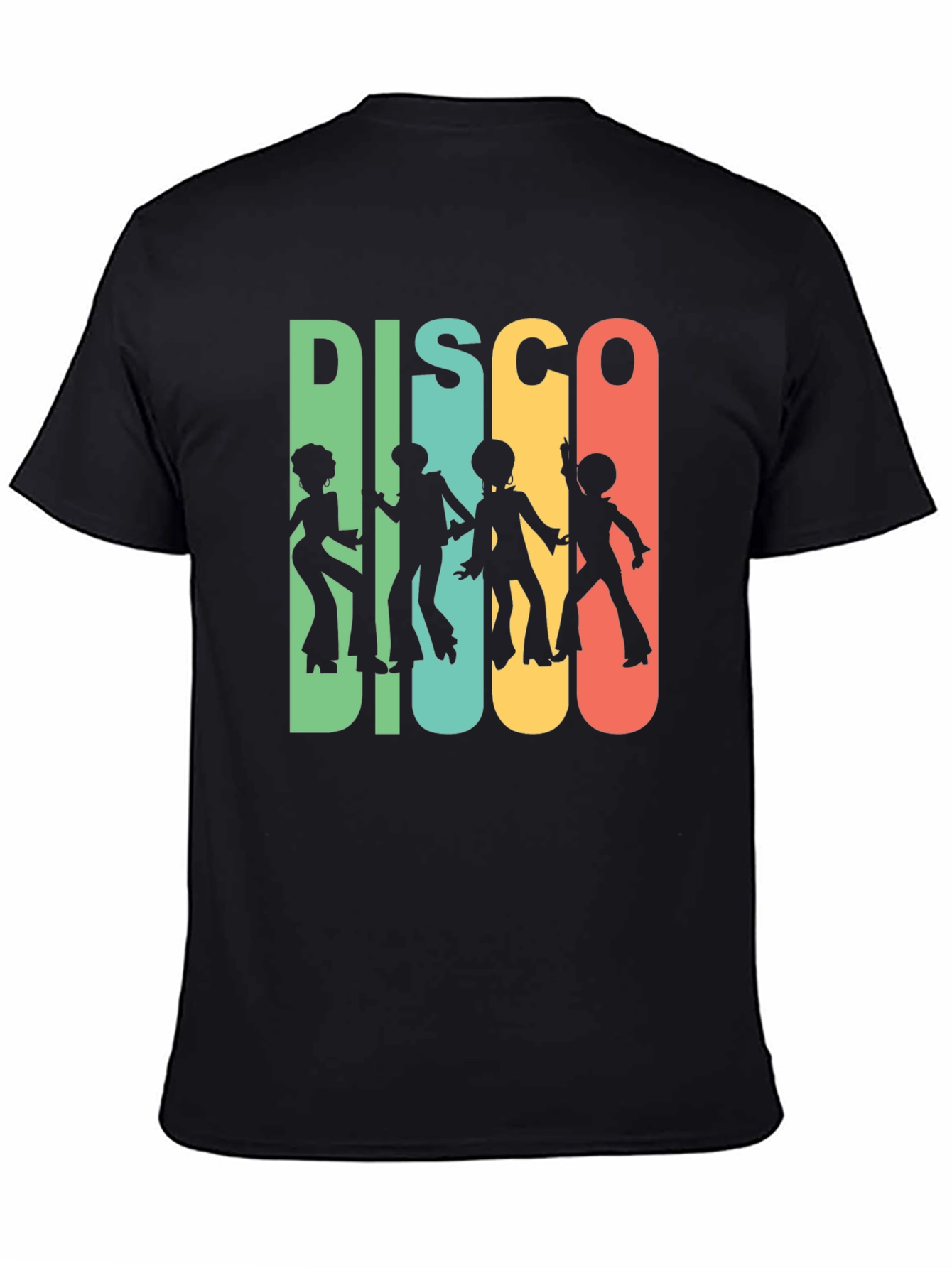 Retro Disco Silhouette Graphic Tee
