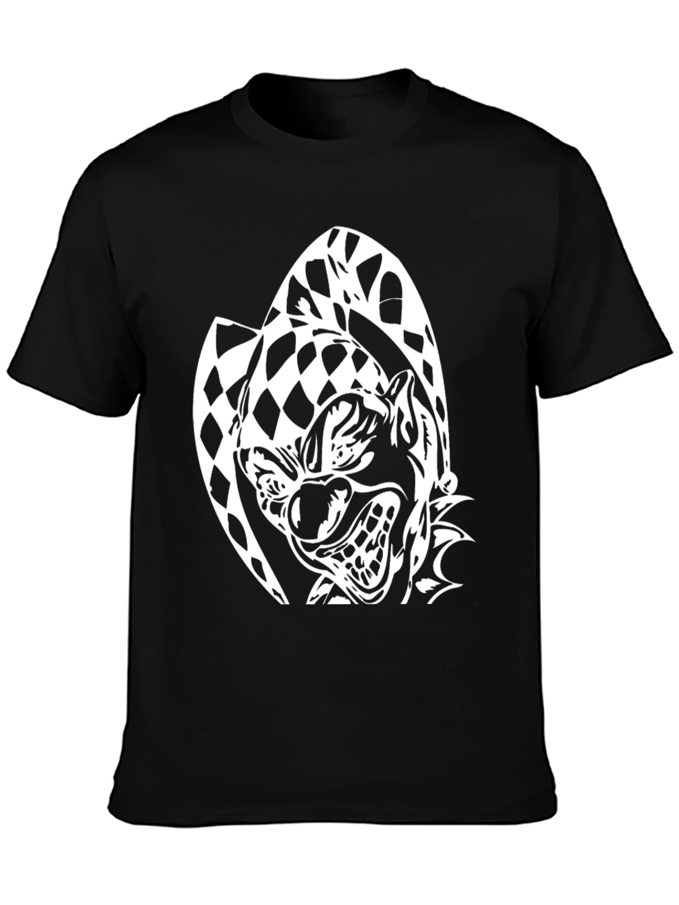 Clown Graphic Black Tee