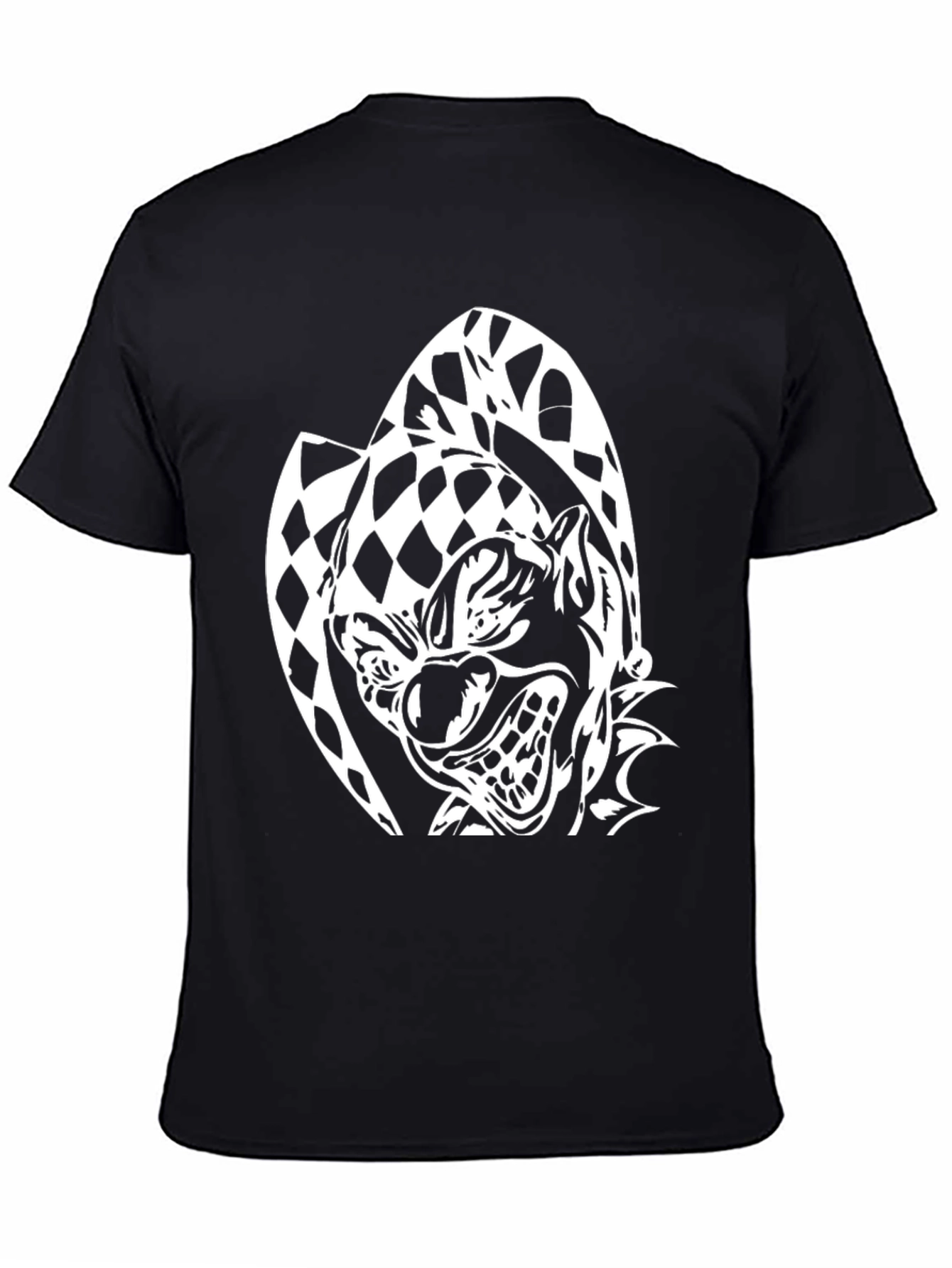 Clown Graphic Black Tee