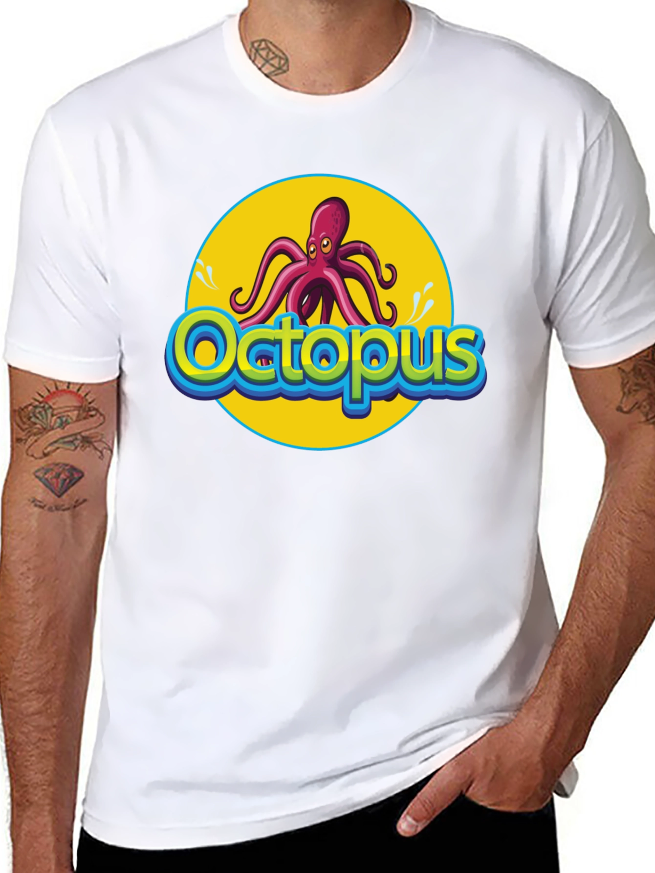 Octopus Graphic T-Shirt