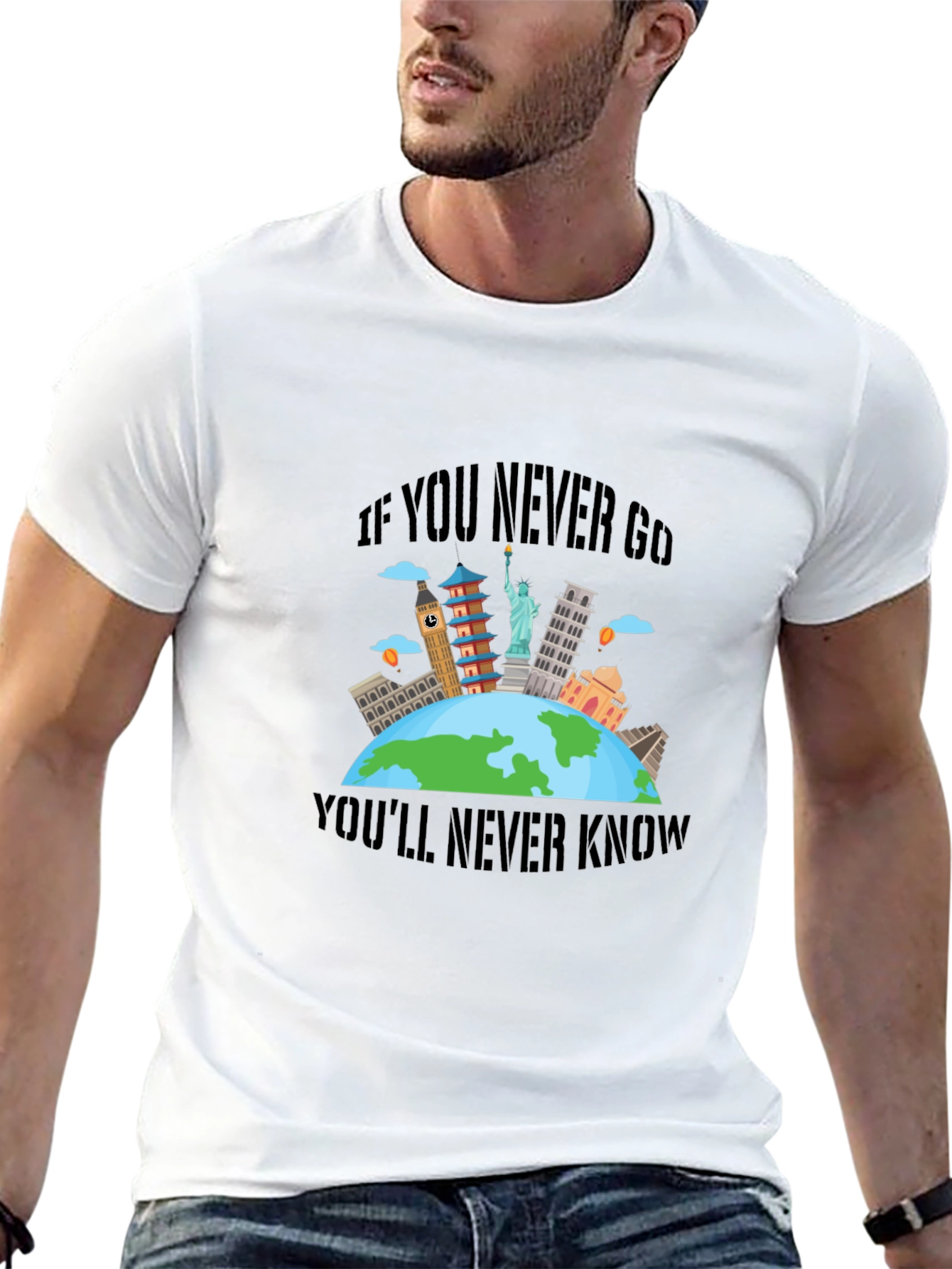 Travel the World Graphic T-Shirt