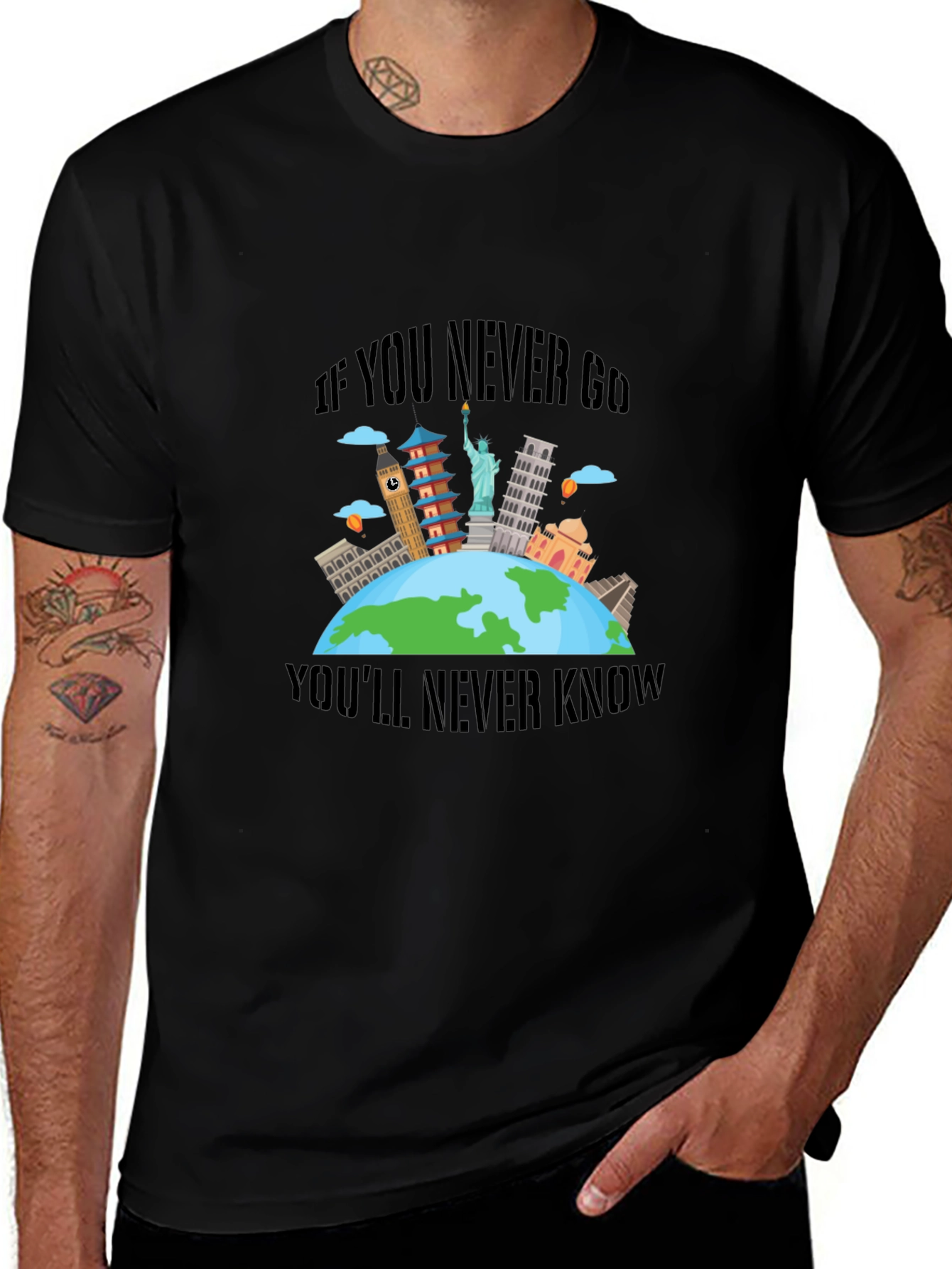 Travel the World Graphic T-Shirt
