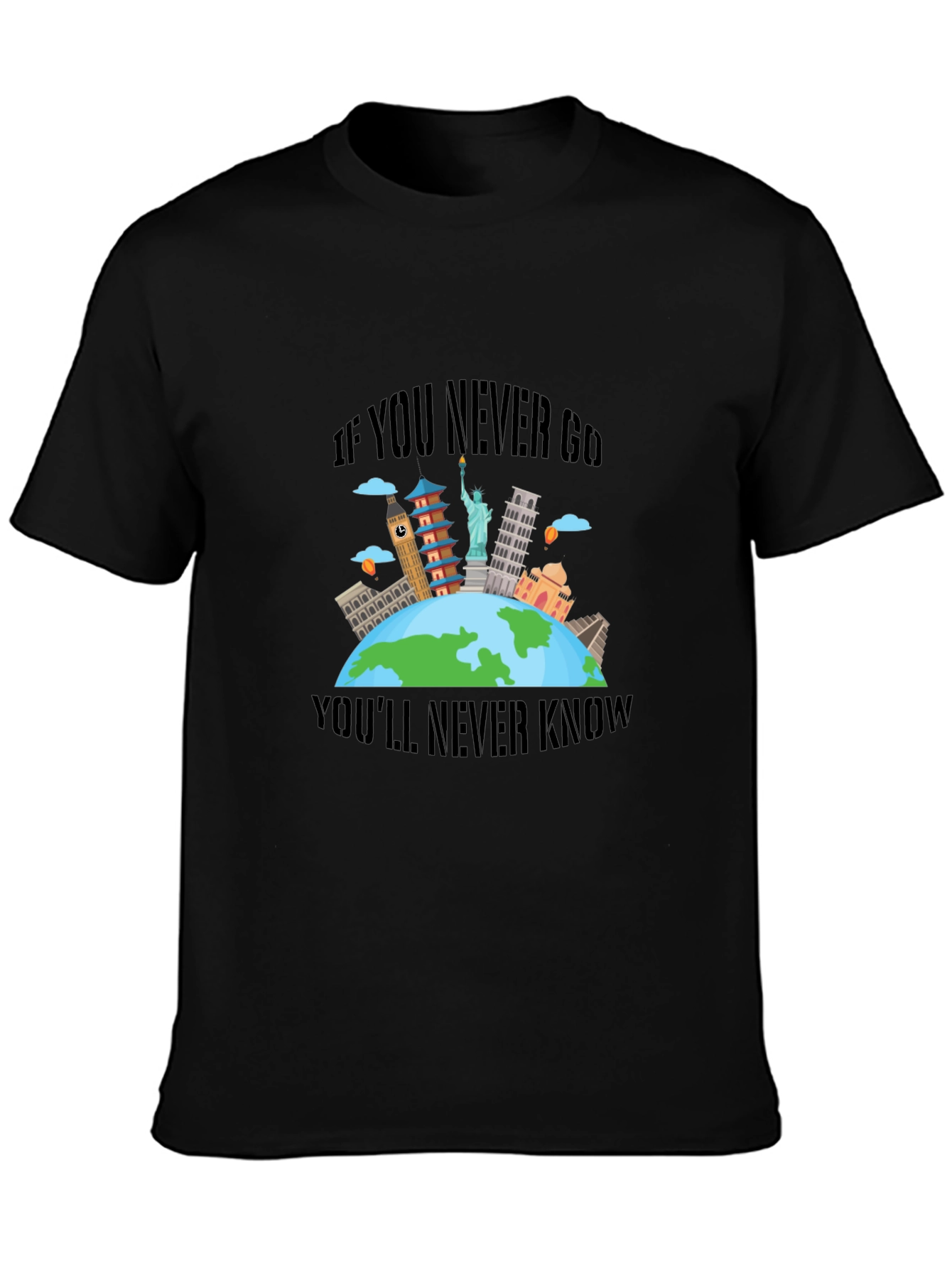 Travel the World Graphic T-Shirt