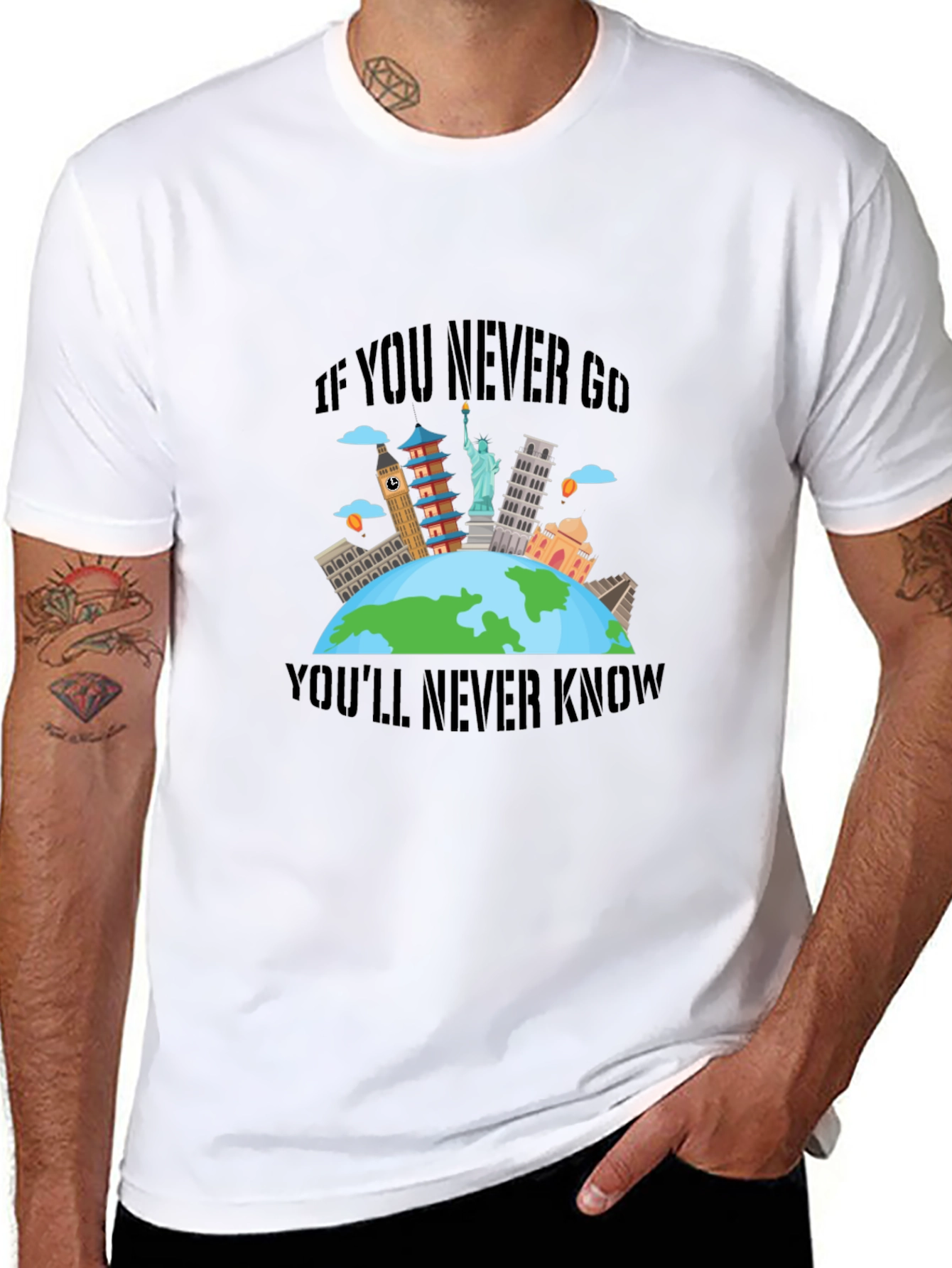 Travel the World Graphic T-Shirt