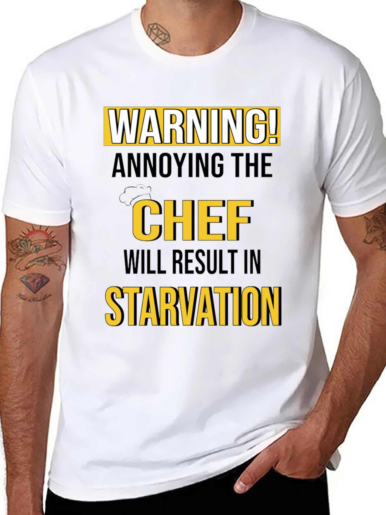 Warning! Annoying the Chef T-Shirt