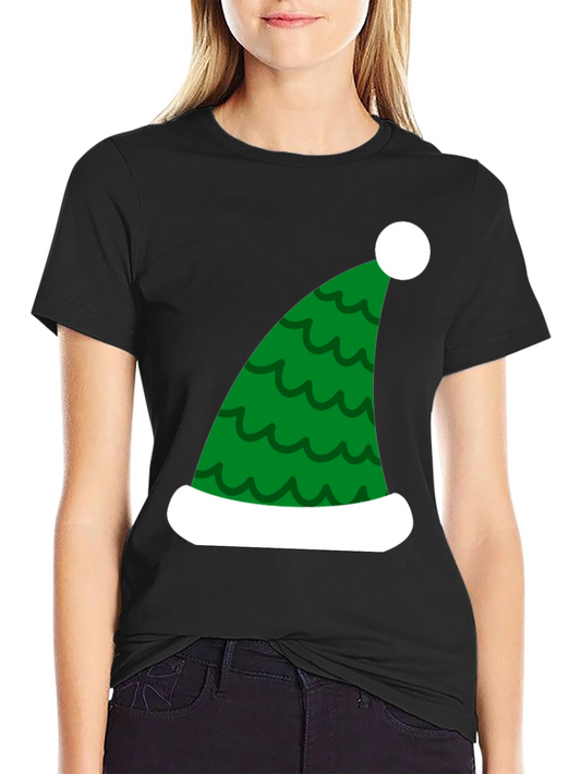 Festive Christmas Elf Hat T-Shirt