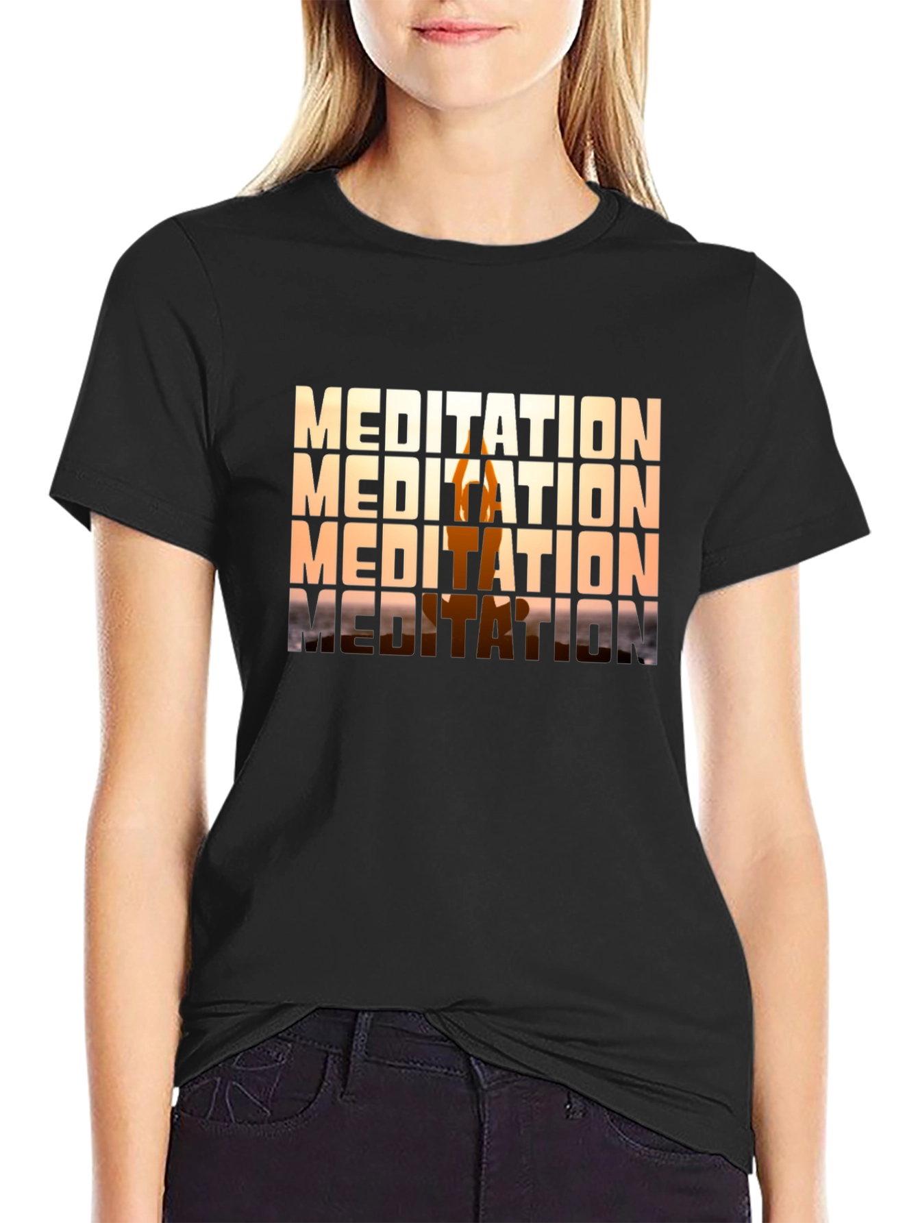 Meditation T-Shirt - Mindful Design