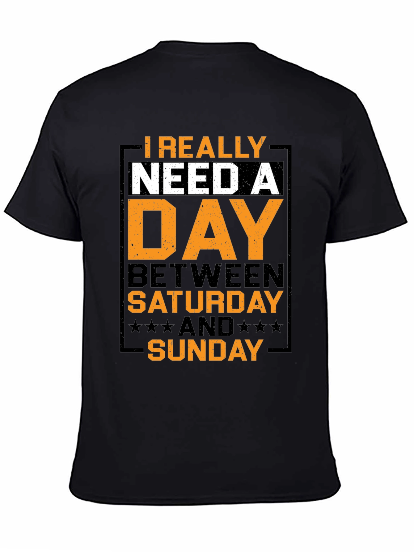 Humorous Day Between Graphic T-Shirt