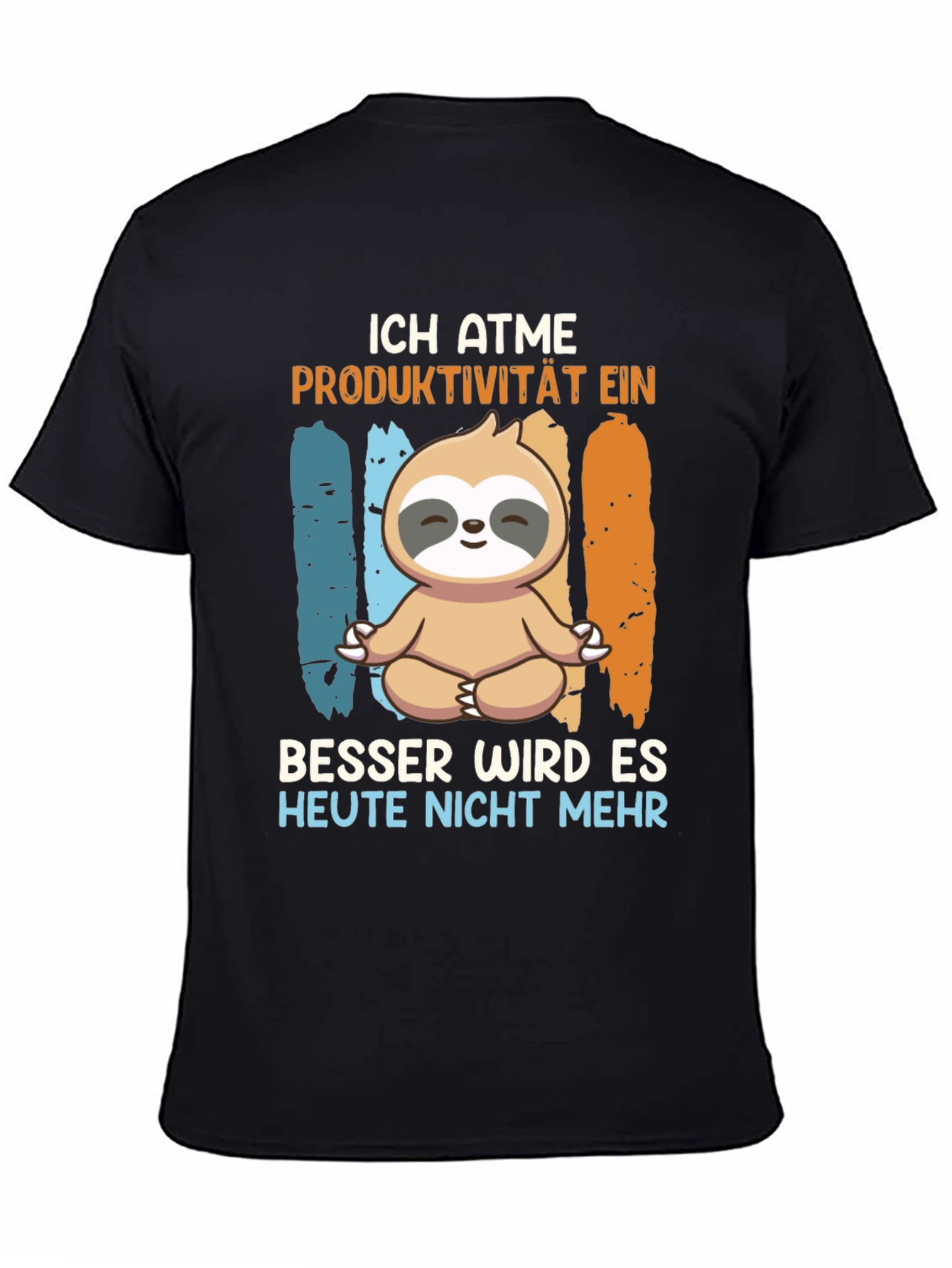 Ich Atme Sloth Meditation T-Shirt