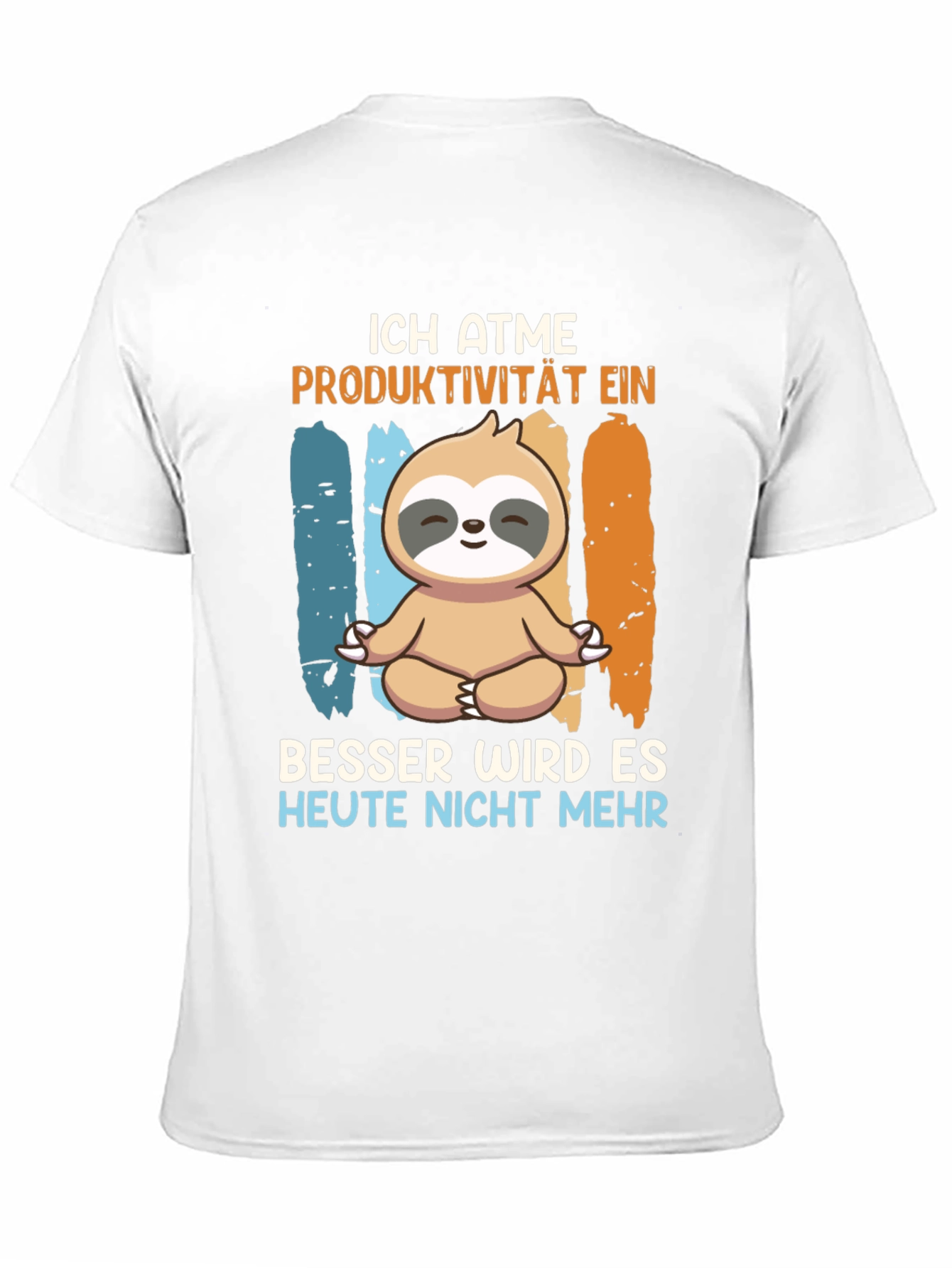 Ich Atme Sloth Meditation T-Shirt