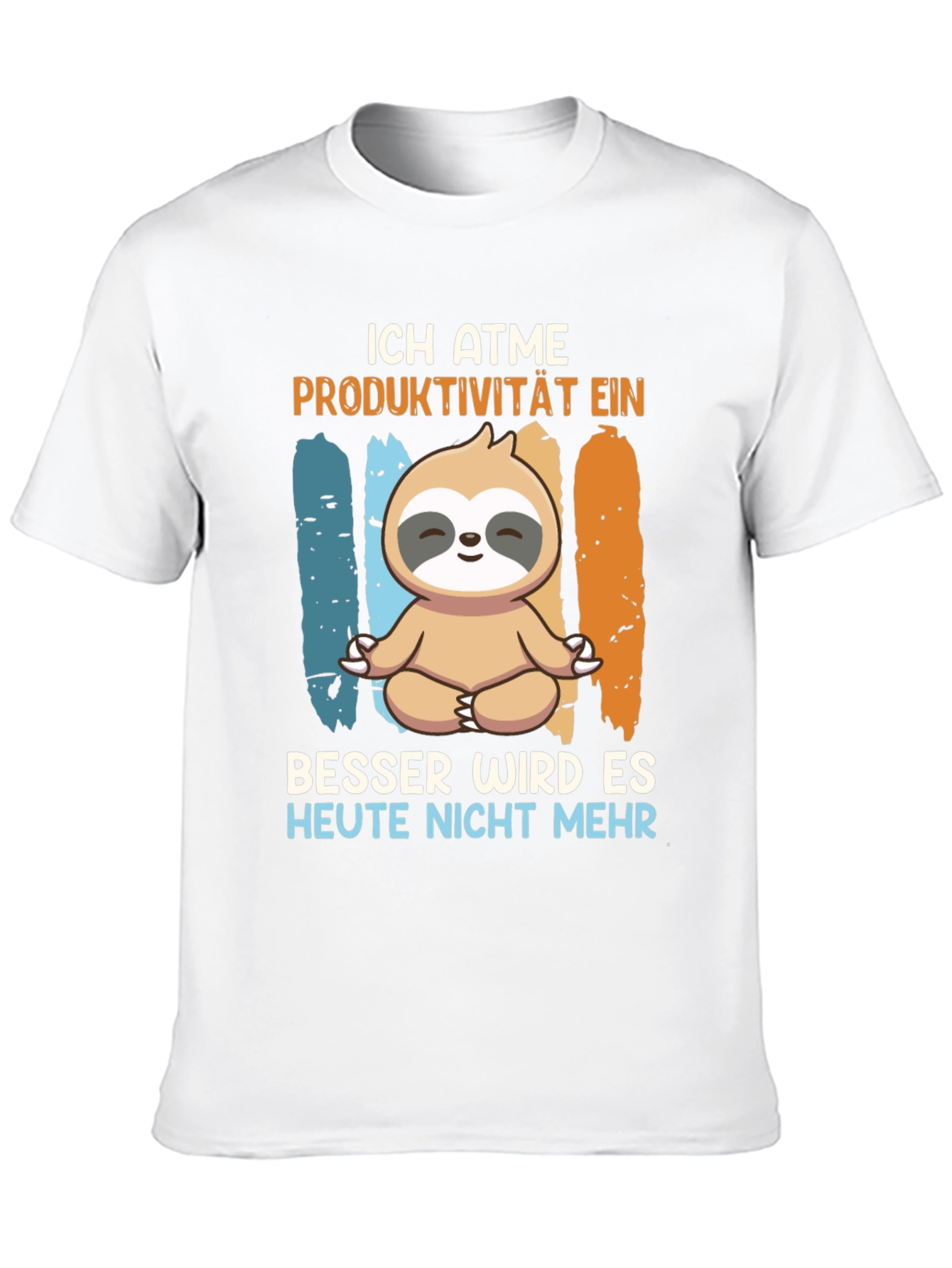 Ich Atme Sloth Meditation T-Shirt