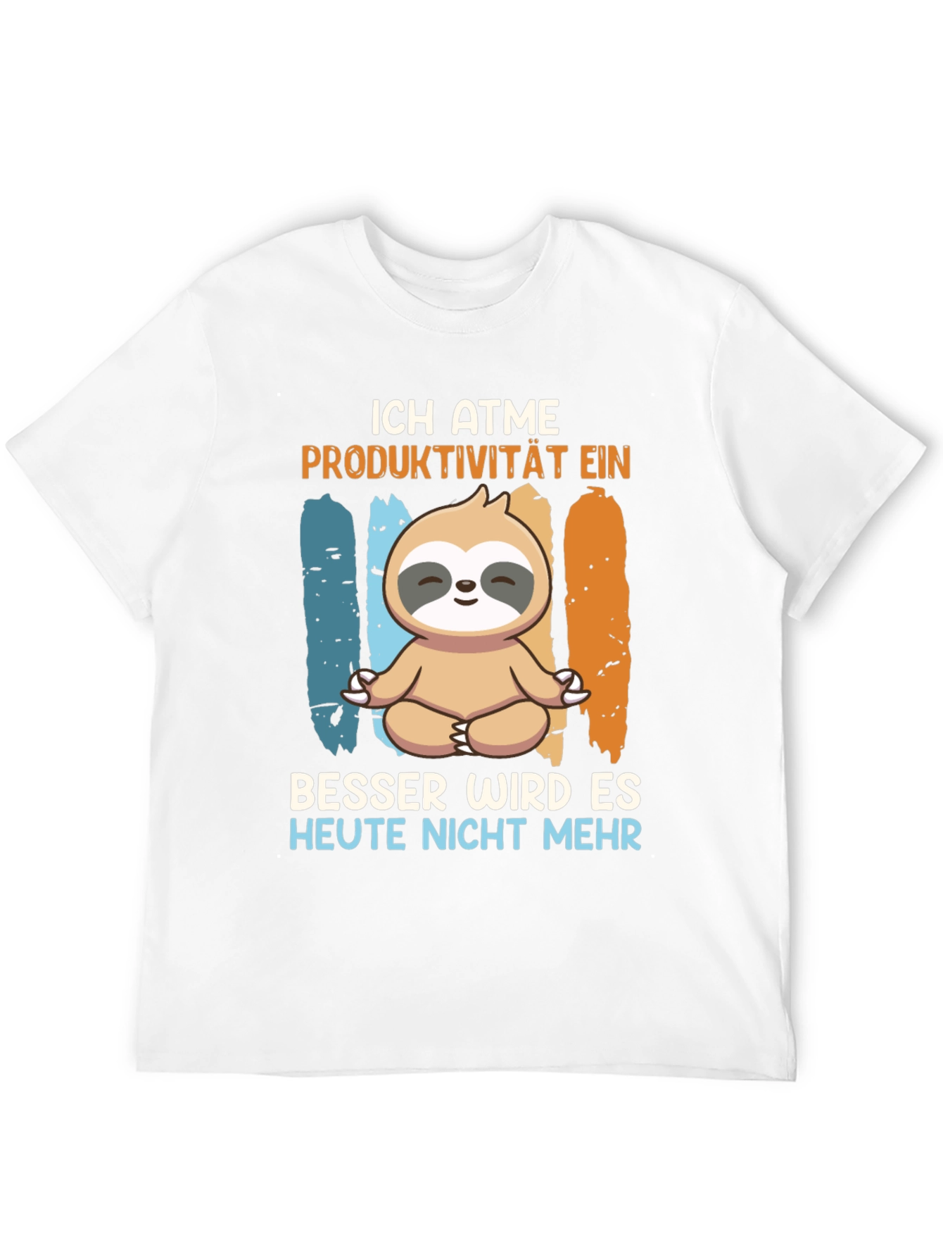 Ich Atme Sloth Meditation T-Shirt