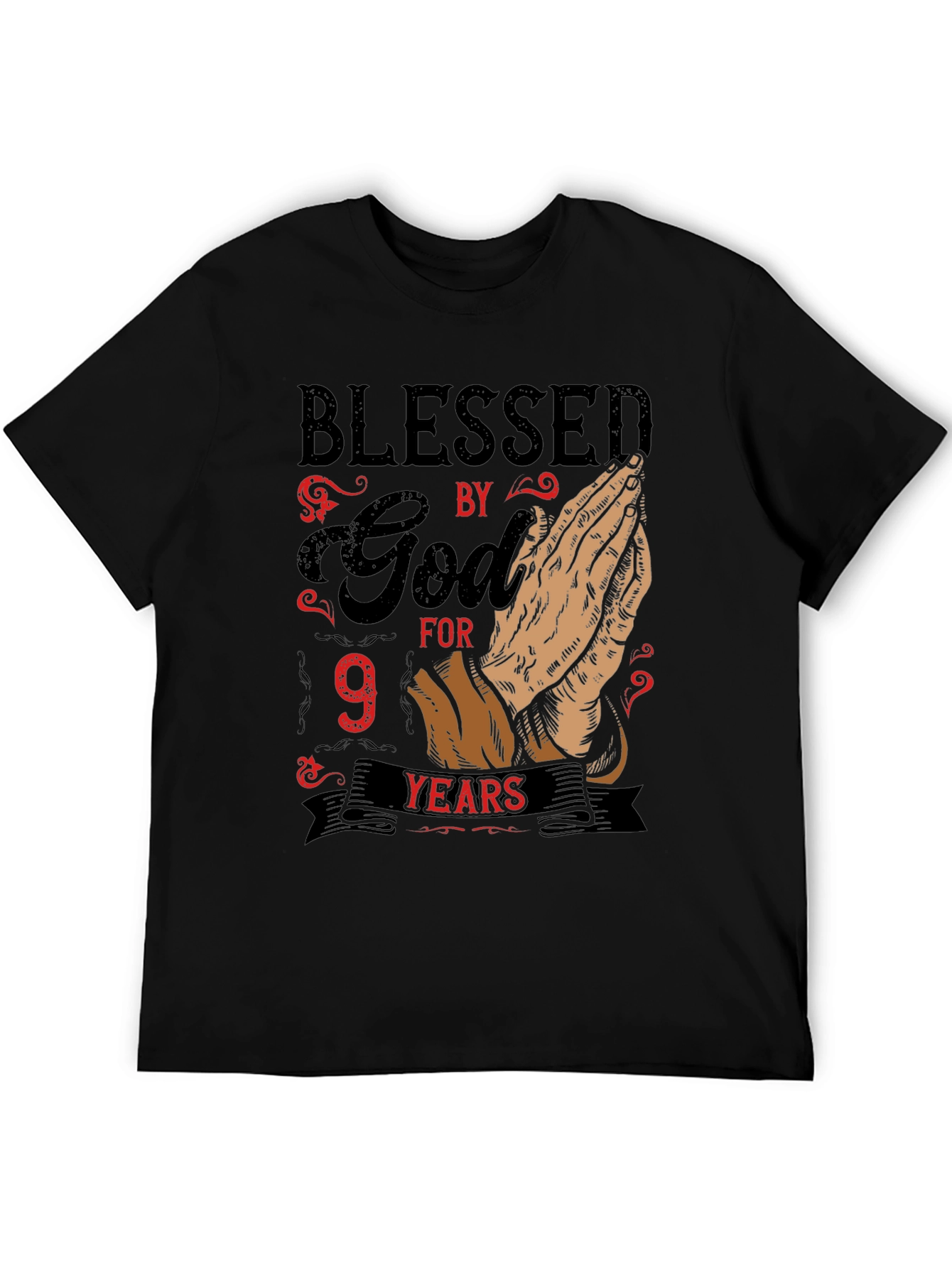 Blessed by God for 9 Years T-Shirt
