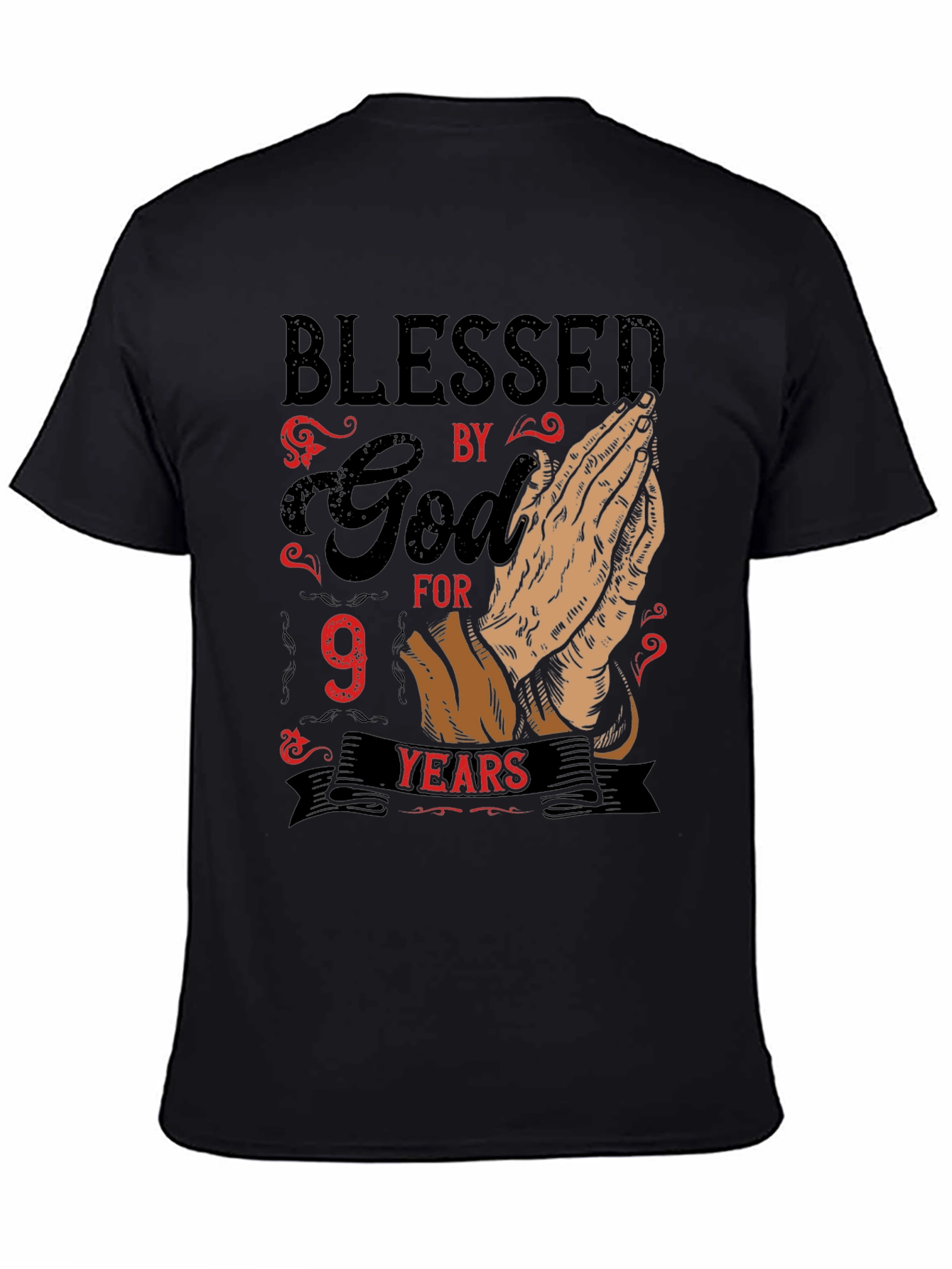 Blessed by God for 9 Years T-Shirt