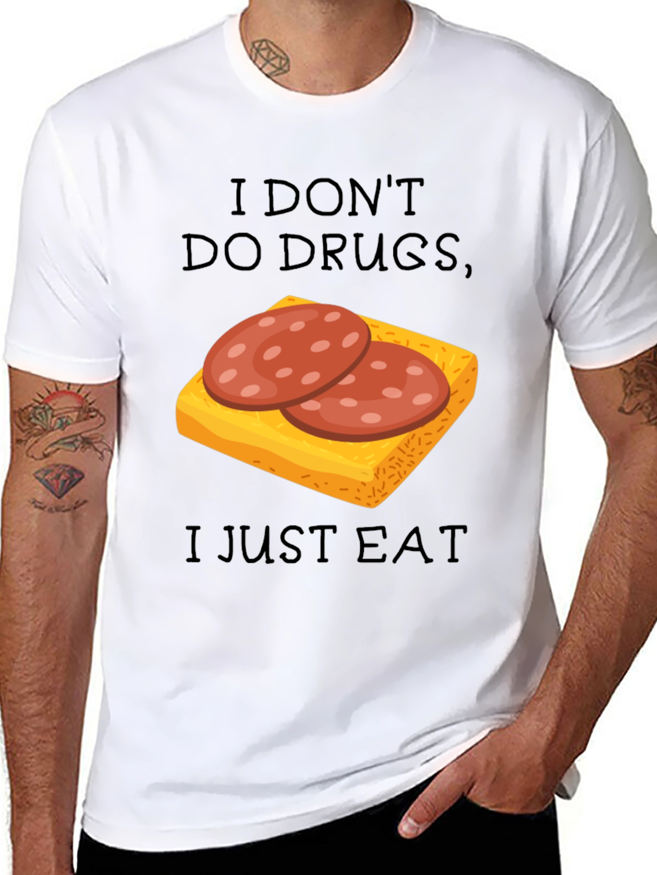 I Dont Do Drugs I Just Eat Funny T-Shirt