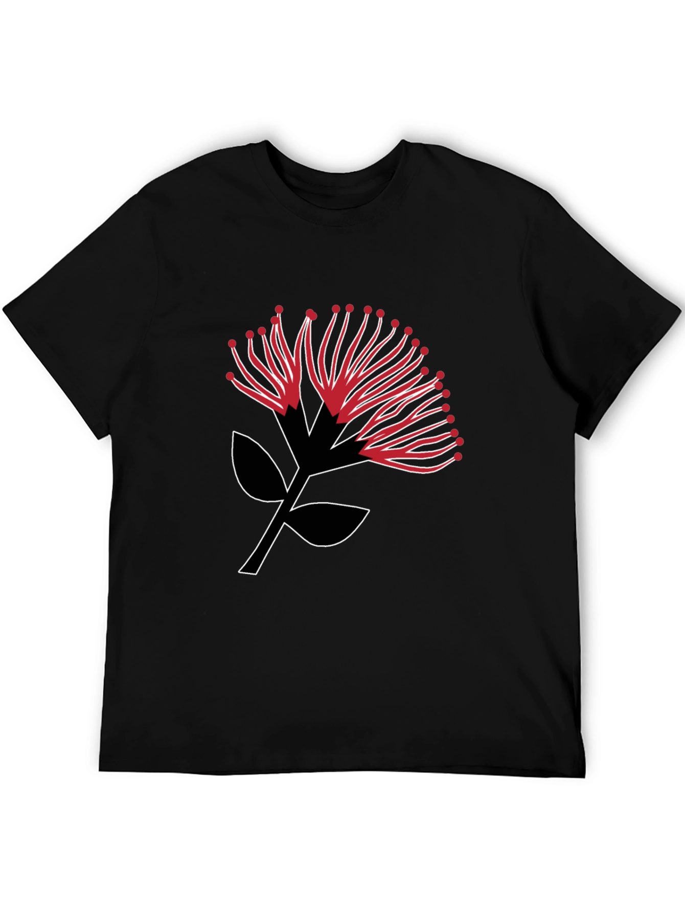 Floral Graphic Print Tee - Stylish Casual Wear