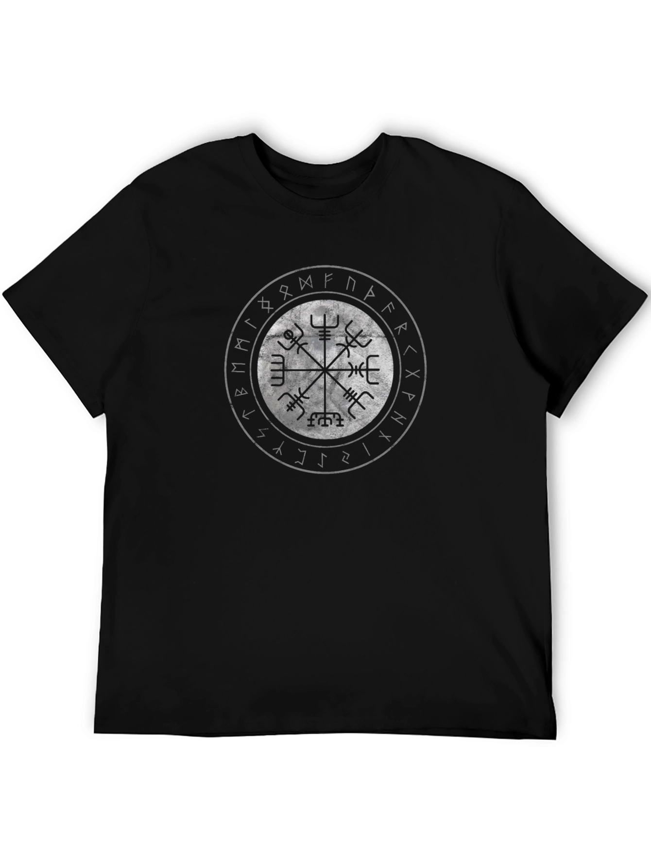 Viking Compass Vegvisir T-Shirt - Norse Symbol