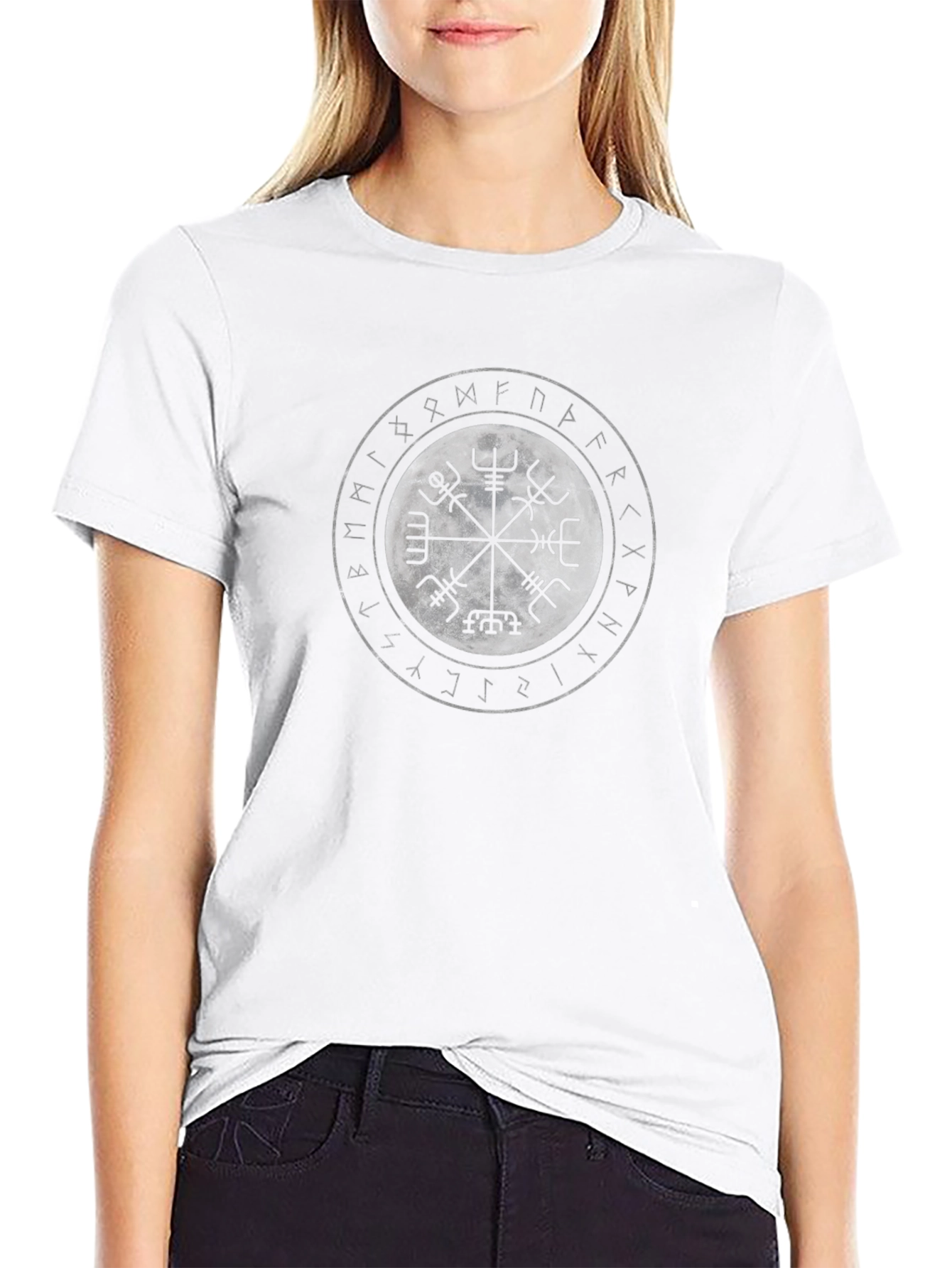 Viking Compass Vegvisir T-Shirt - Norse Symbol