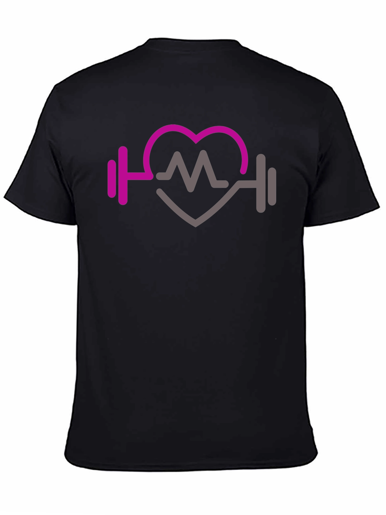 Fitness Heartbeat Graphic Tee