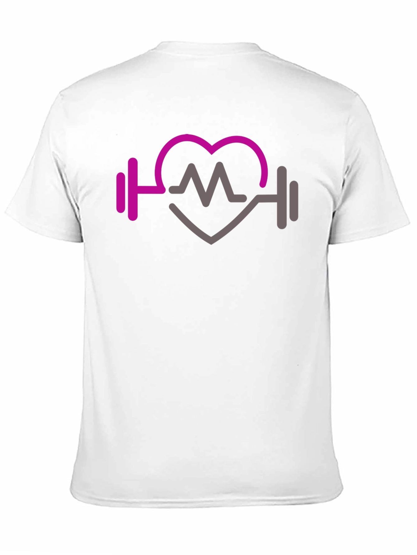 Fitness Heartbeat Graphic Tee