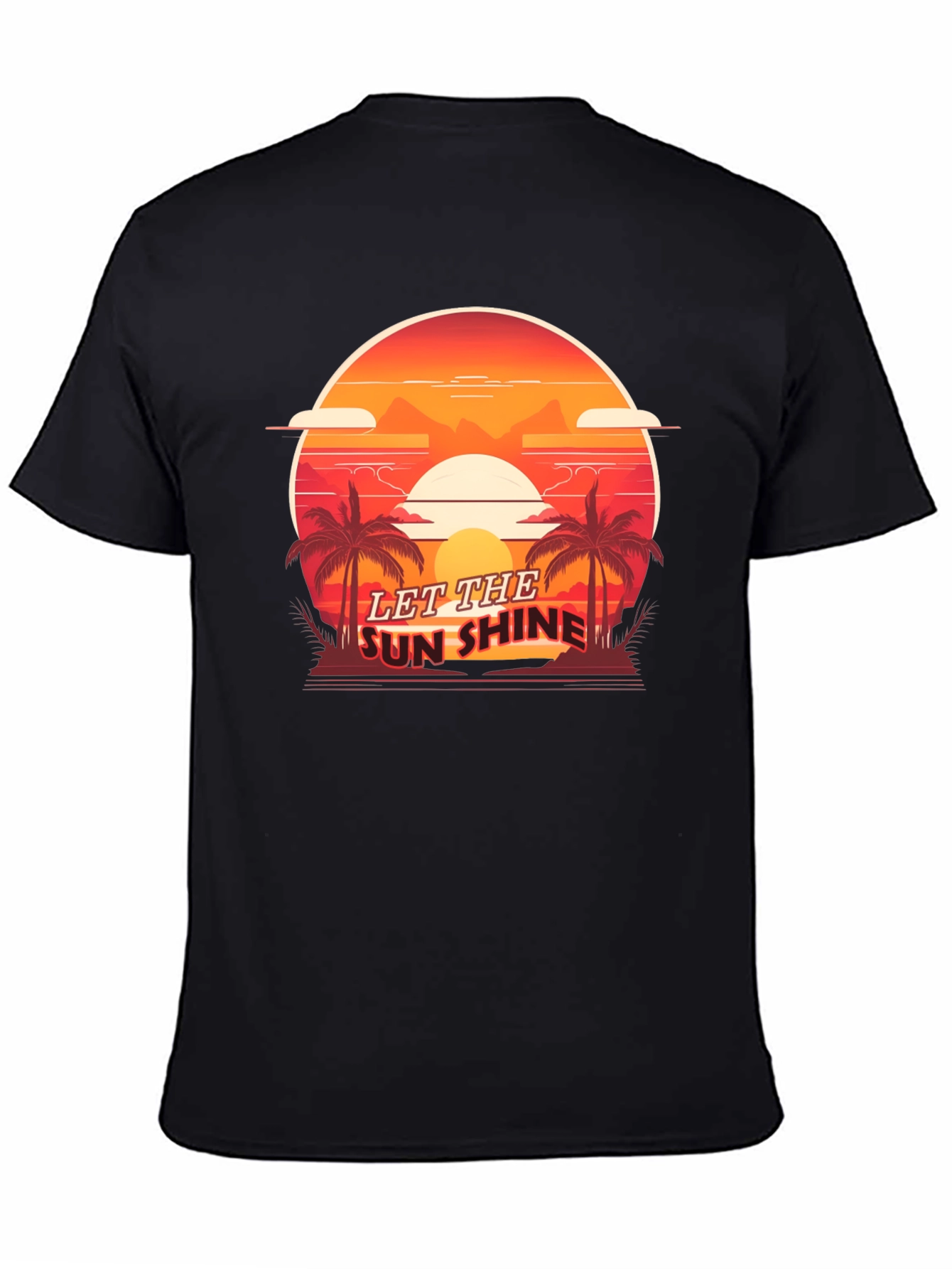 Let the Sun Shine Graphic Tee - Beach Vibes
