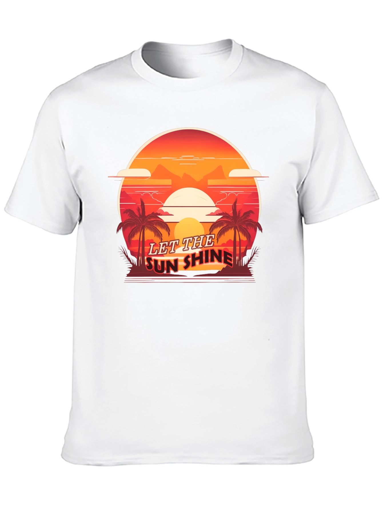 Let the Sun Shine Graphic Tee - Beach Vibes