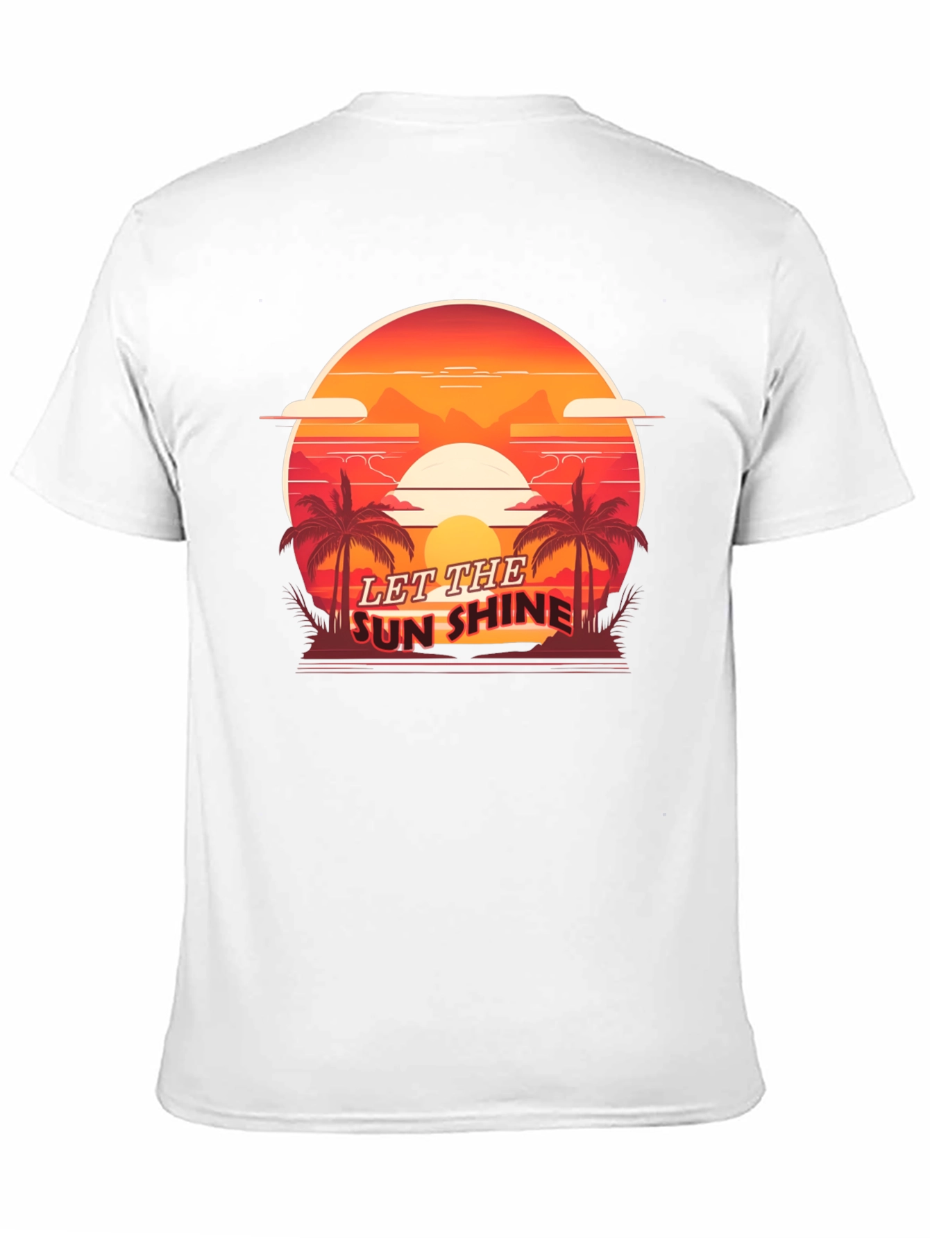Let the Sun Shine Graphic Tee - Beach Vibes