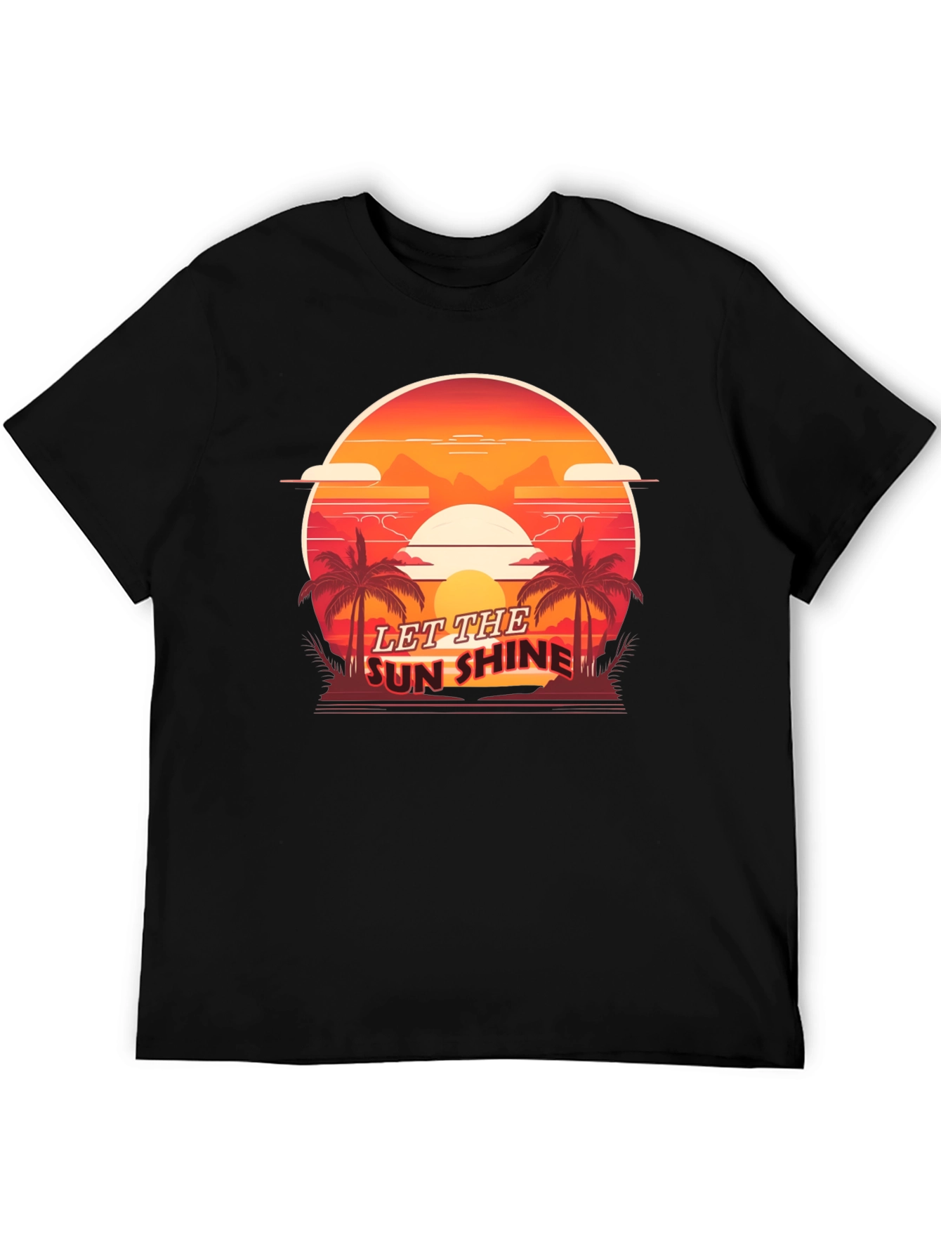 Let the Sun Shine Graphic Tee - Beach Vibes