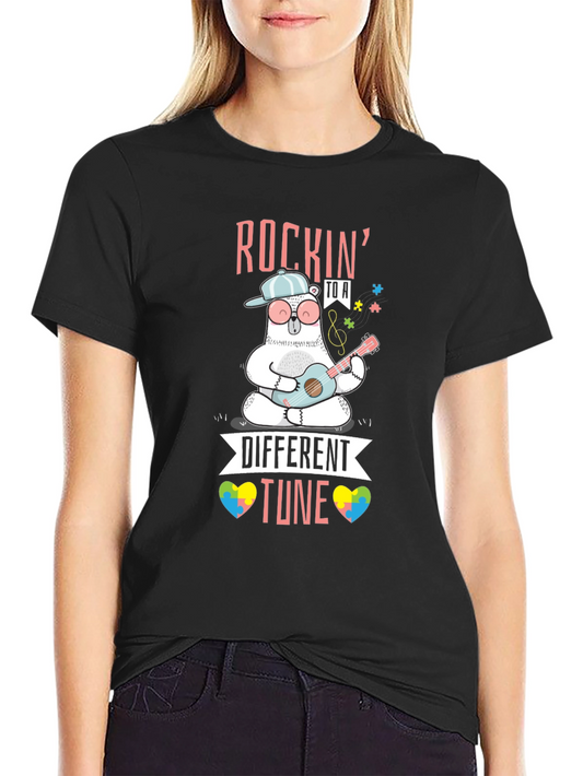 Rockin Different Tune Autism Awareness T-Shirt