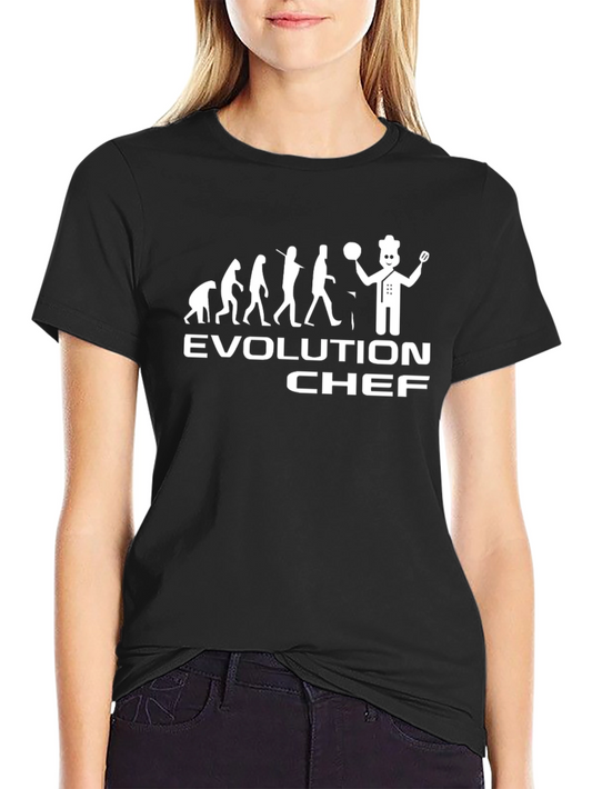 Evolution Chef T-Shirt - Funny Cook Apparel