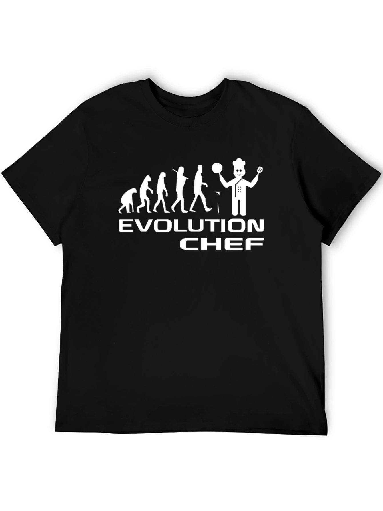 Evolution Chef T-Shirt - Funny Cook Apparel