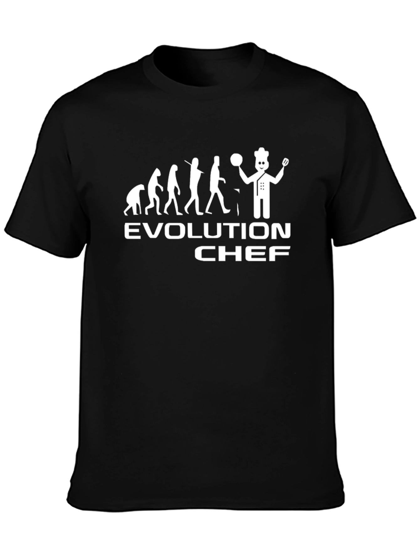 Evolution Chef T-Shirt - Funny Cook Apparel