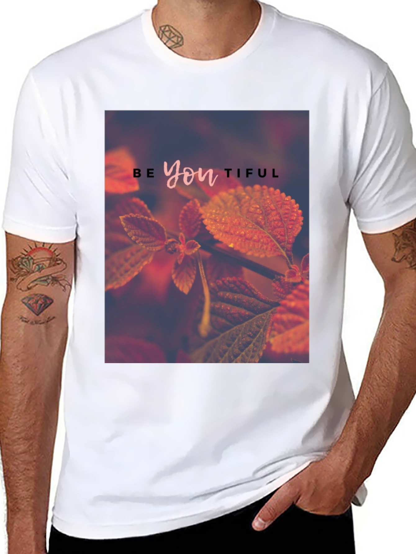 Be-YOU-tiful Graphic Tee - Stylish Comfort