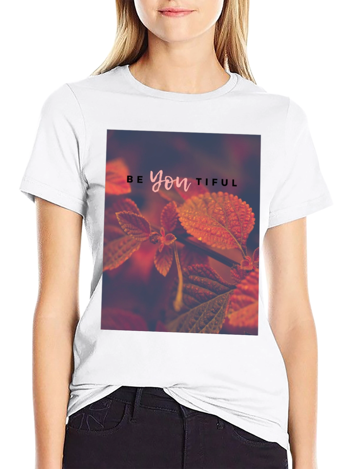 Be-YOU-tiful Graphic Tee - Stylish Comfort