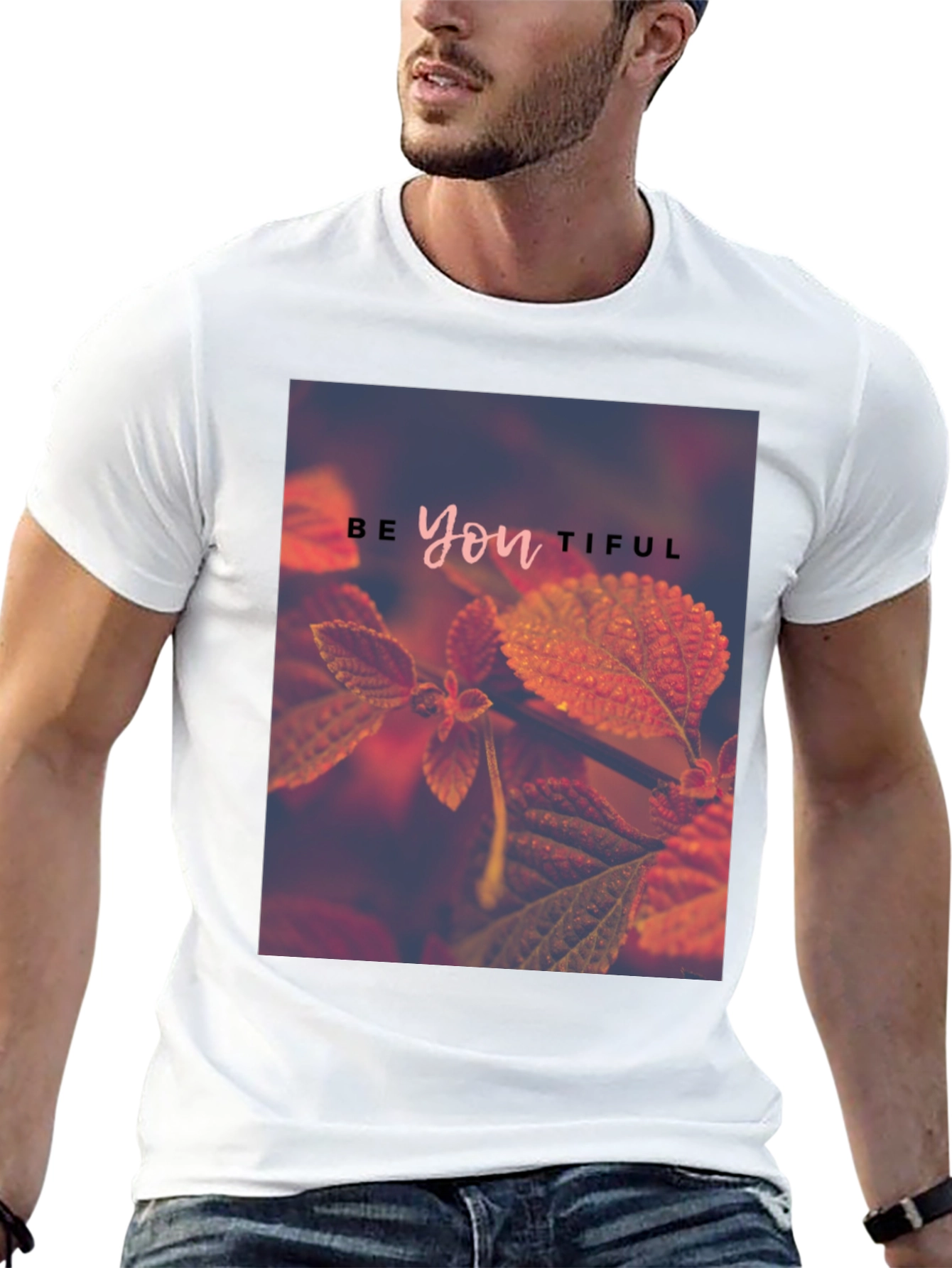 Be-YOU-tiful Graphic Tee - Stylish Comfort