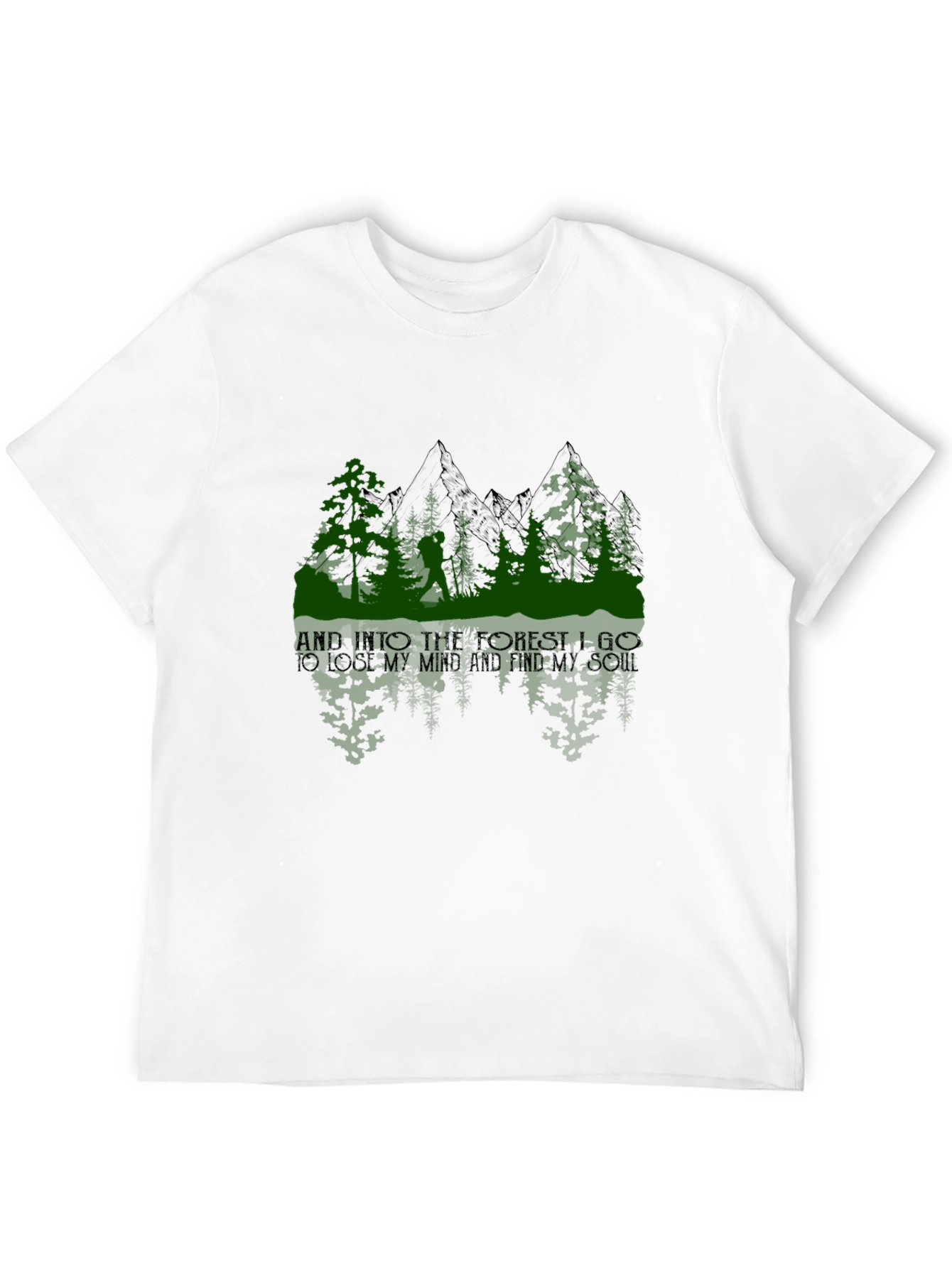 Forest Soul Graphic Tee - Nature Lover Shirt