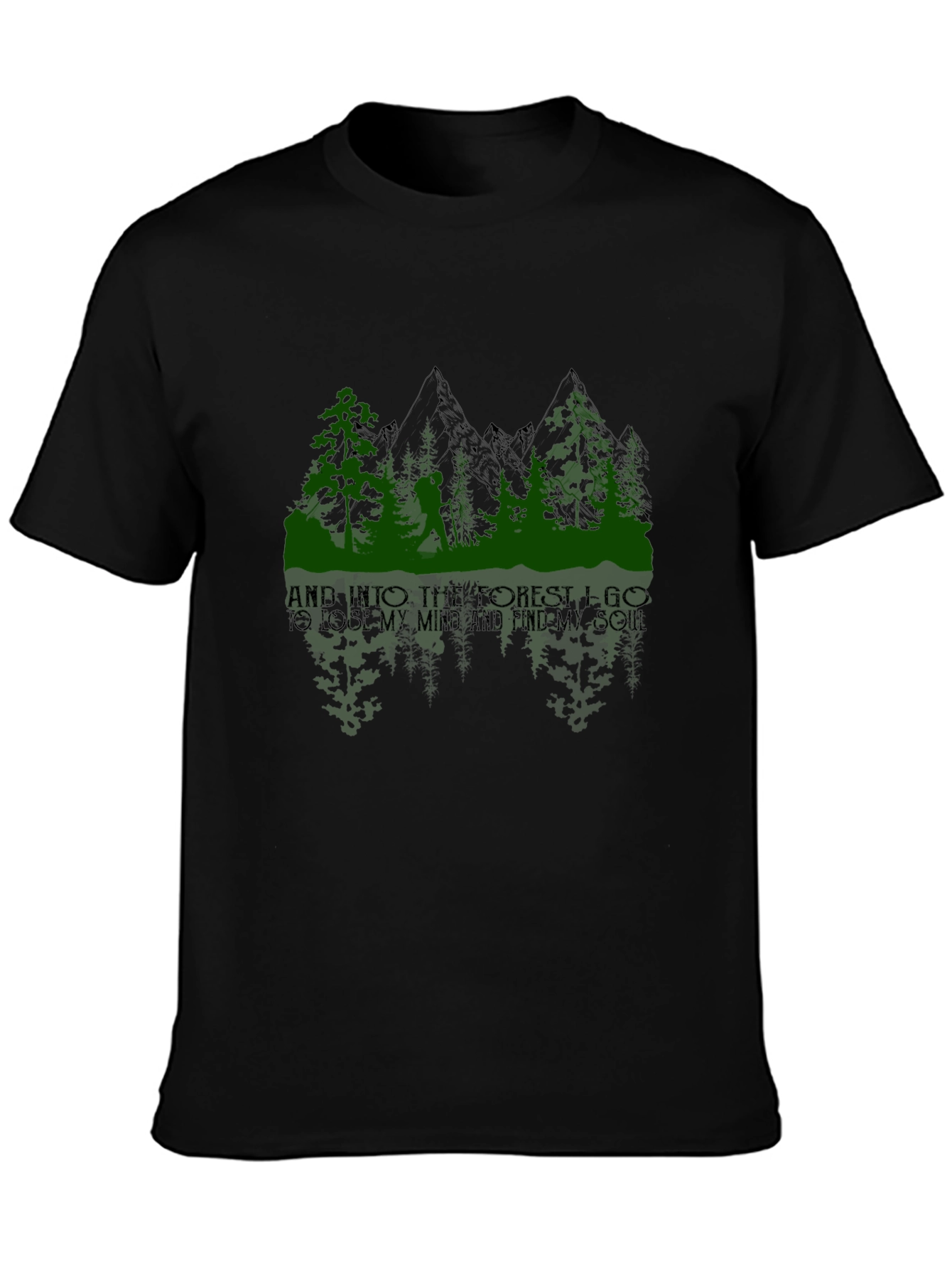 Forest Soul Graphic Tee - Nature Lover Shirt