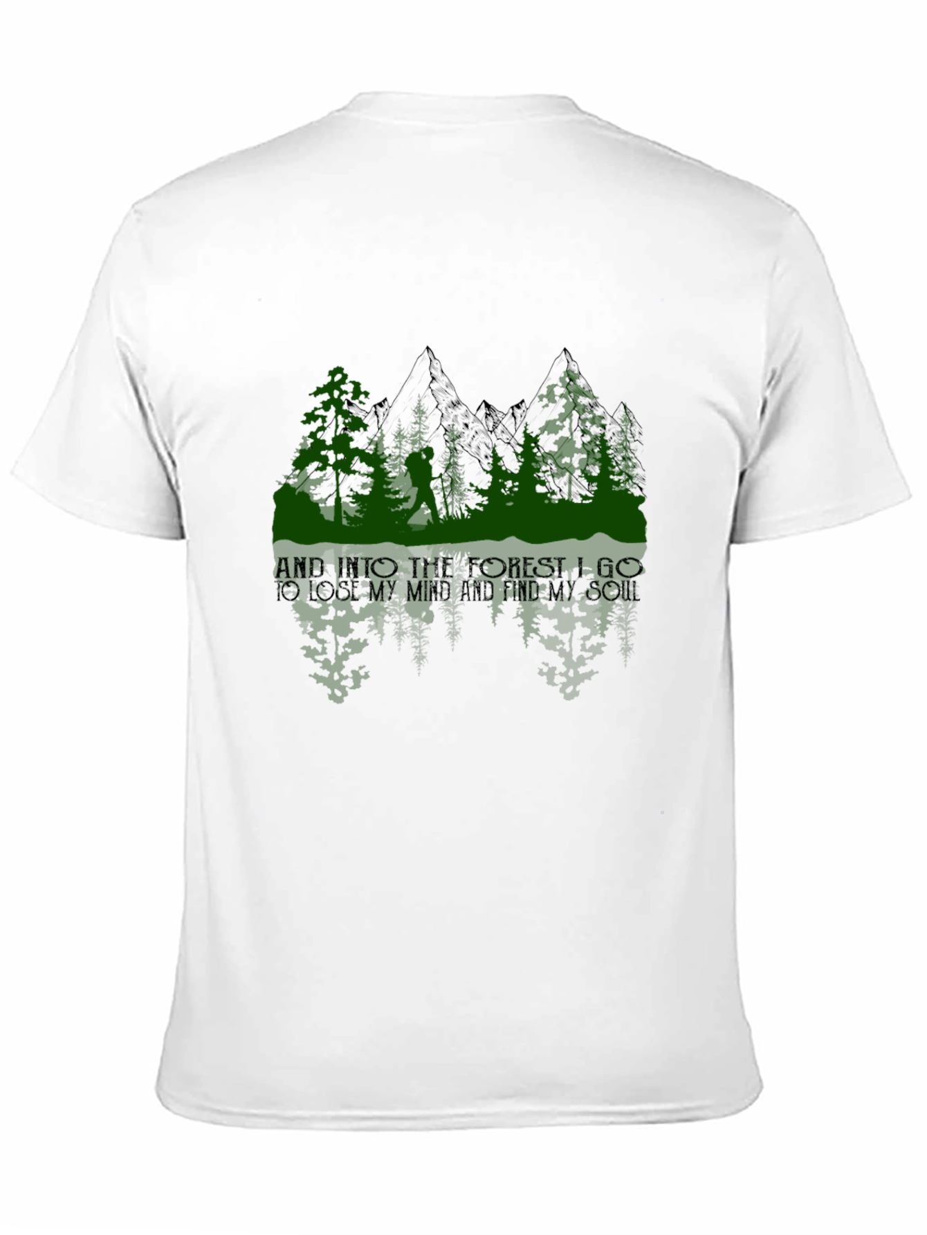 Forest Soul Graphic Tee - Nature Lover Shirt