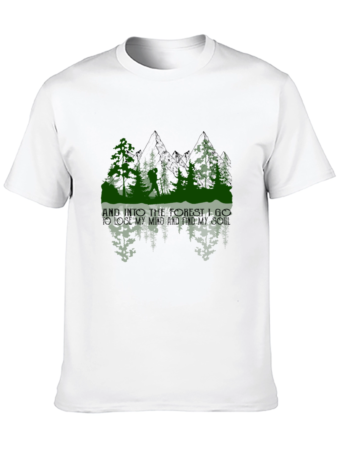 Forest Soul Graphic Tee - Nature Lover Shirt