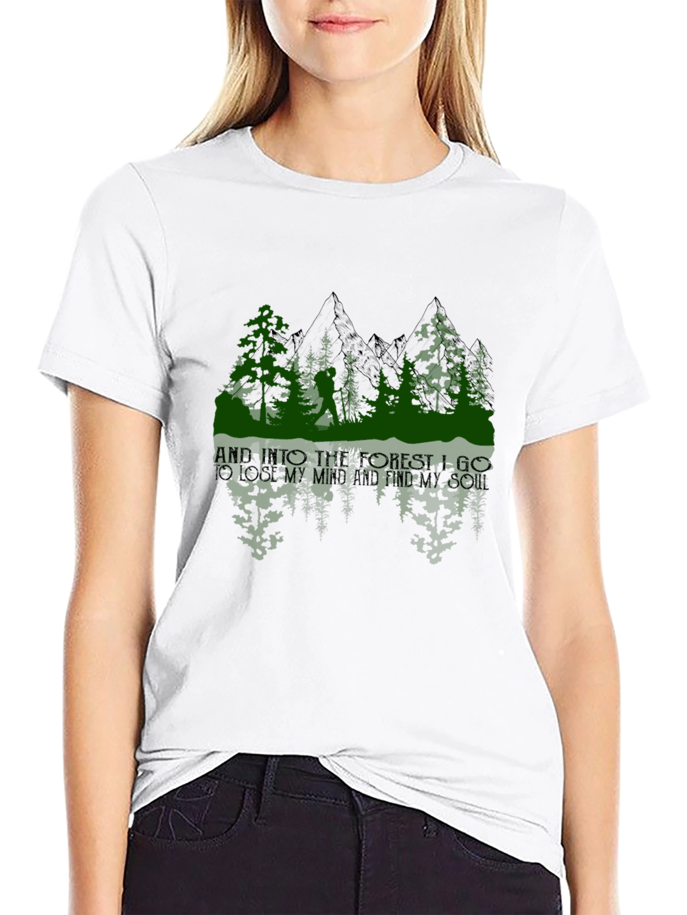 Forest Soul Graphic Tee - Nature Lover Shirt
