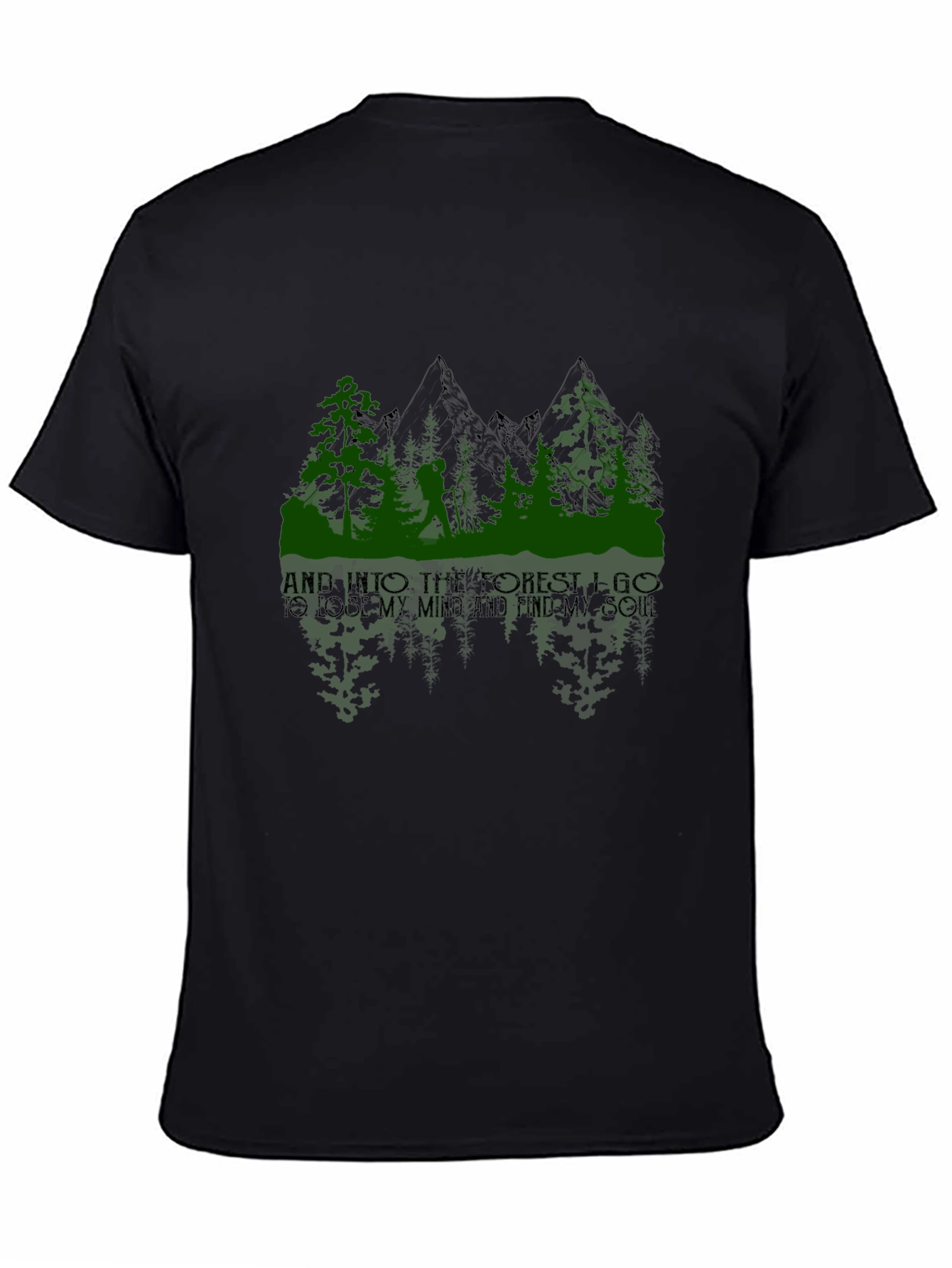 Forest Soul Graphic Tee - Nature Lover Shirt