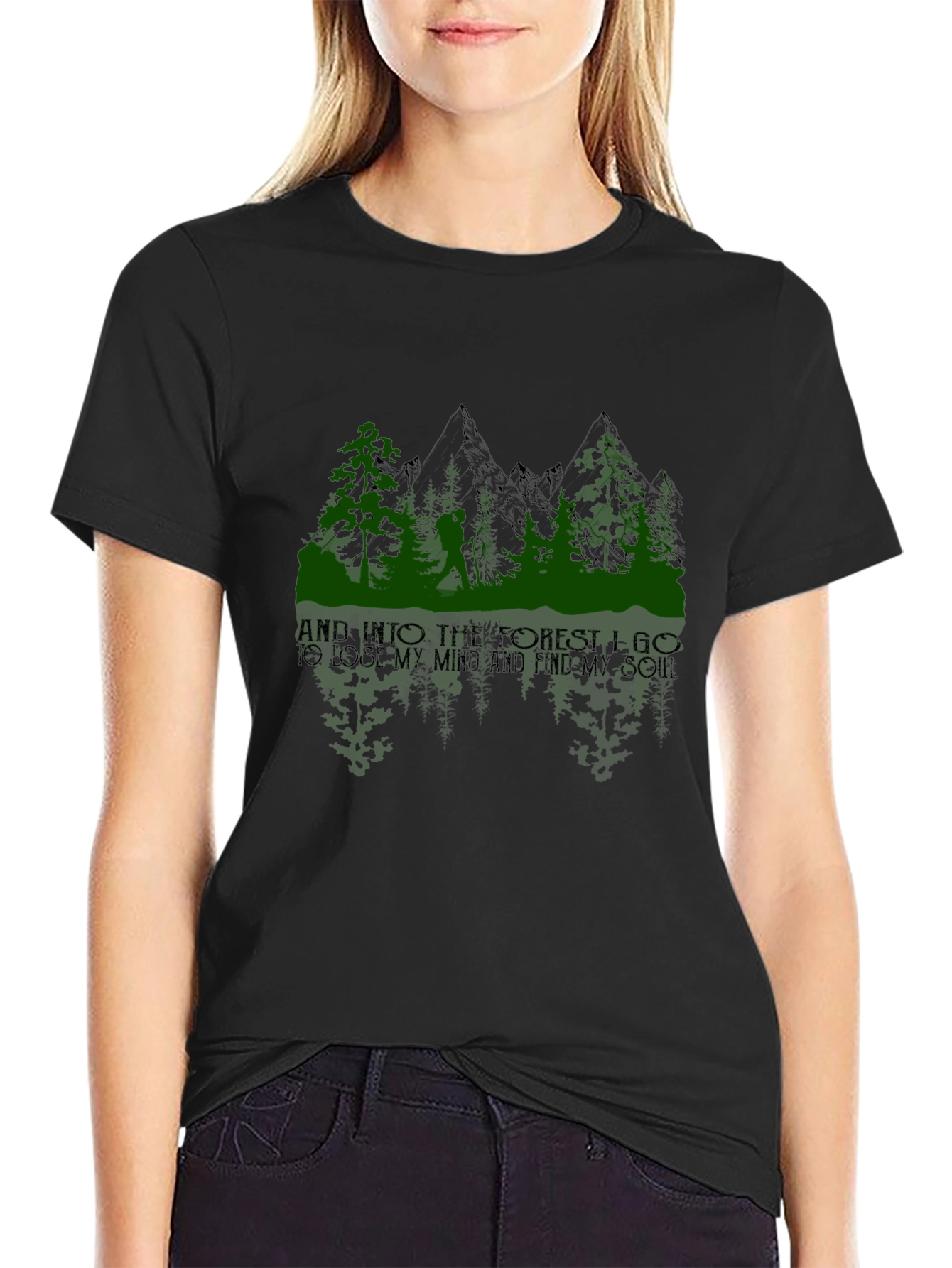 Forest Soul Graphic Tee - Nature Lover Shirt